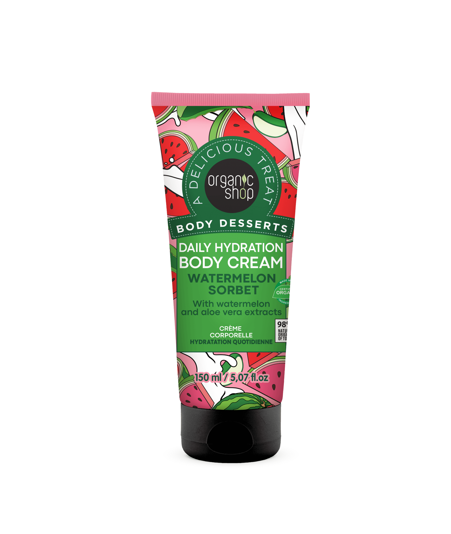 Daily Hydration Body Cream Watermelon Sorbet – Organic Shop