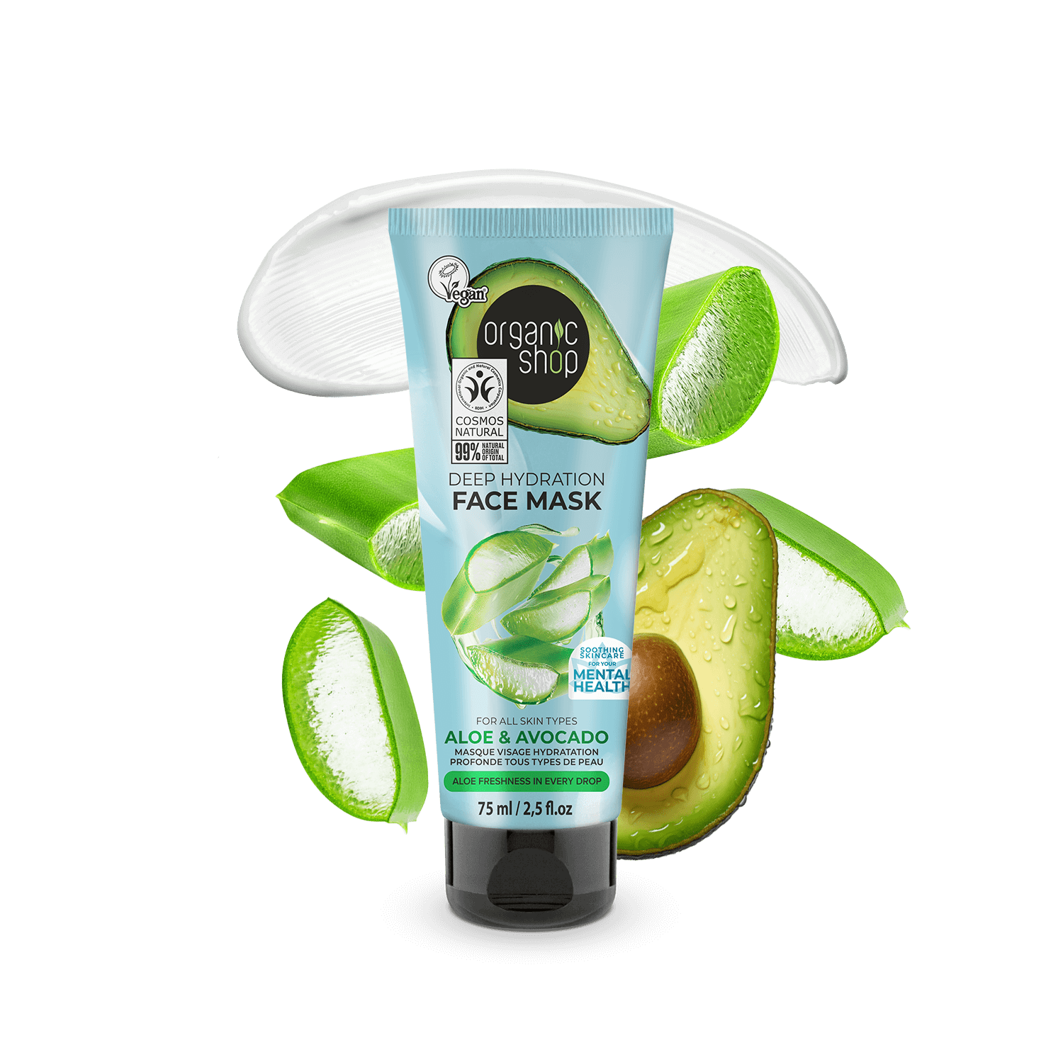 Deep Hydration Face Mask For All Skin Types Avocado & Aloe