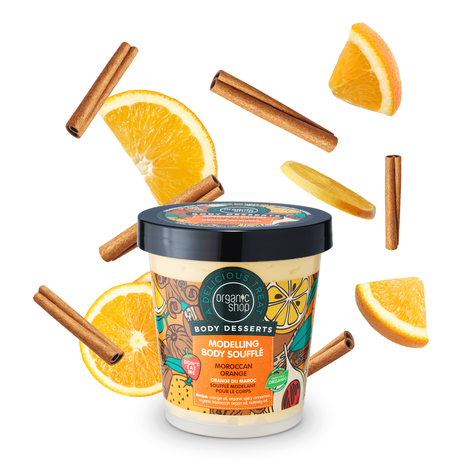 Moroccan Orange Modelling Body Soufflé – Organic Shop