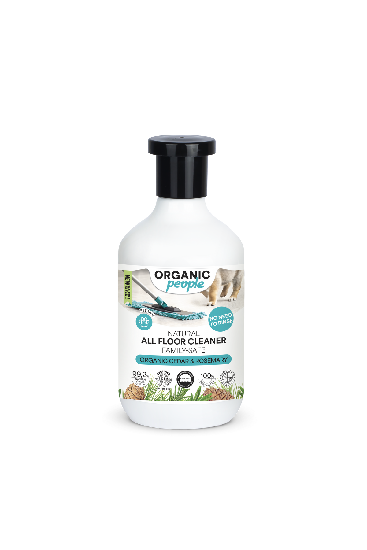 Organic People. All Floor Cleaner Family-Safe