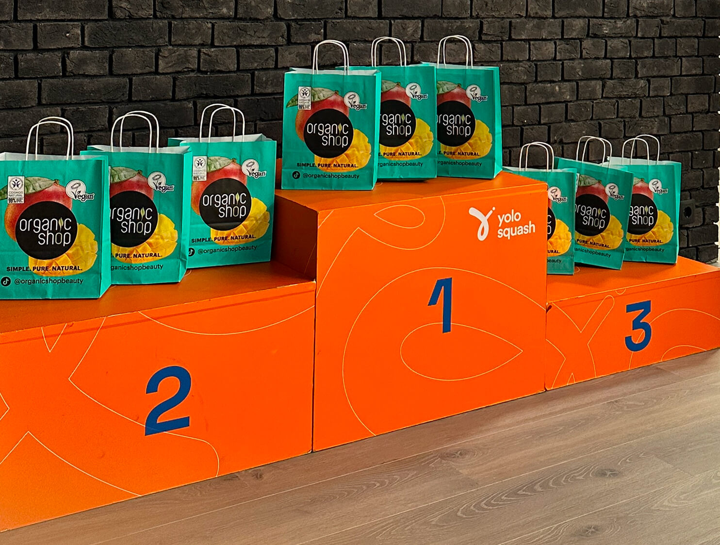 Organic Shop at Yolo Squash Tournament