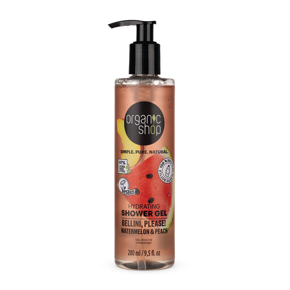 Hydrating Shower Gel Bellini, Please! Watermelon & Peach