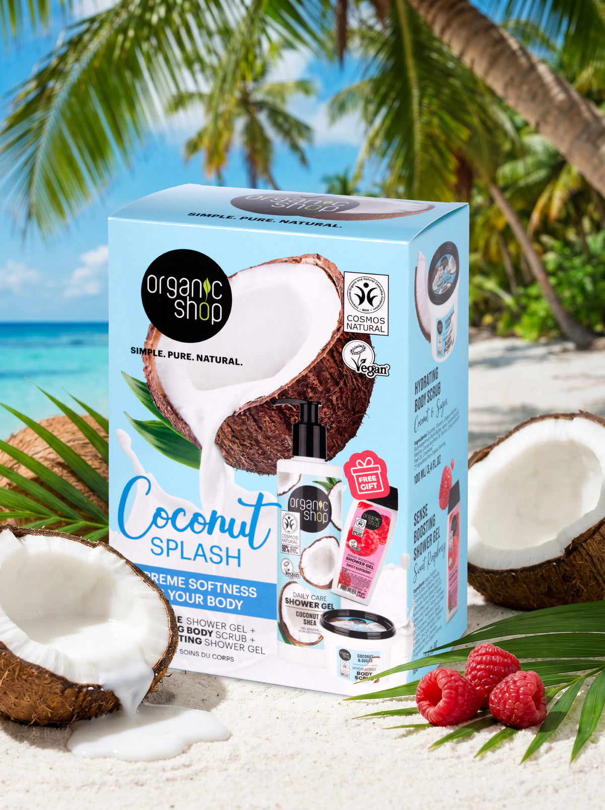 Coconut Splash. Supreme Softness