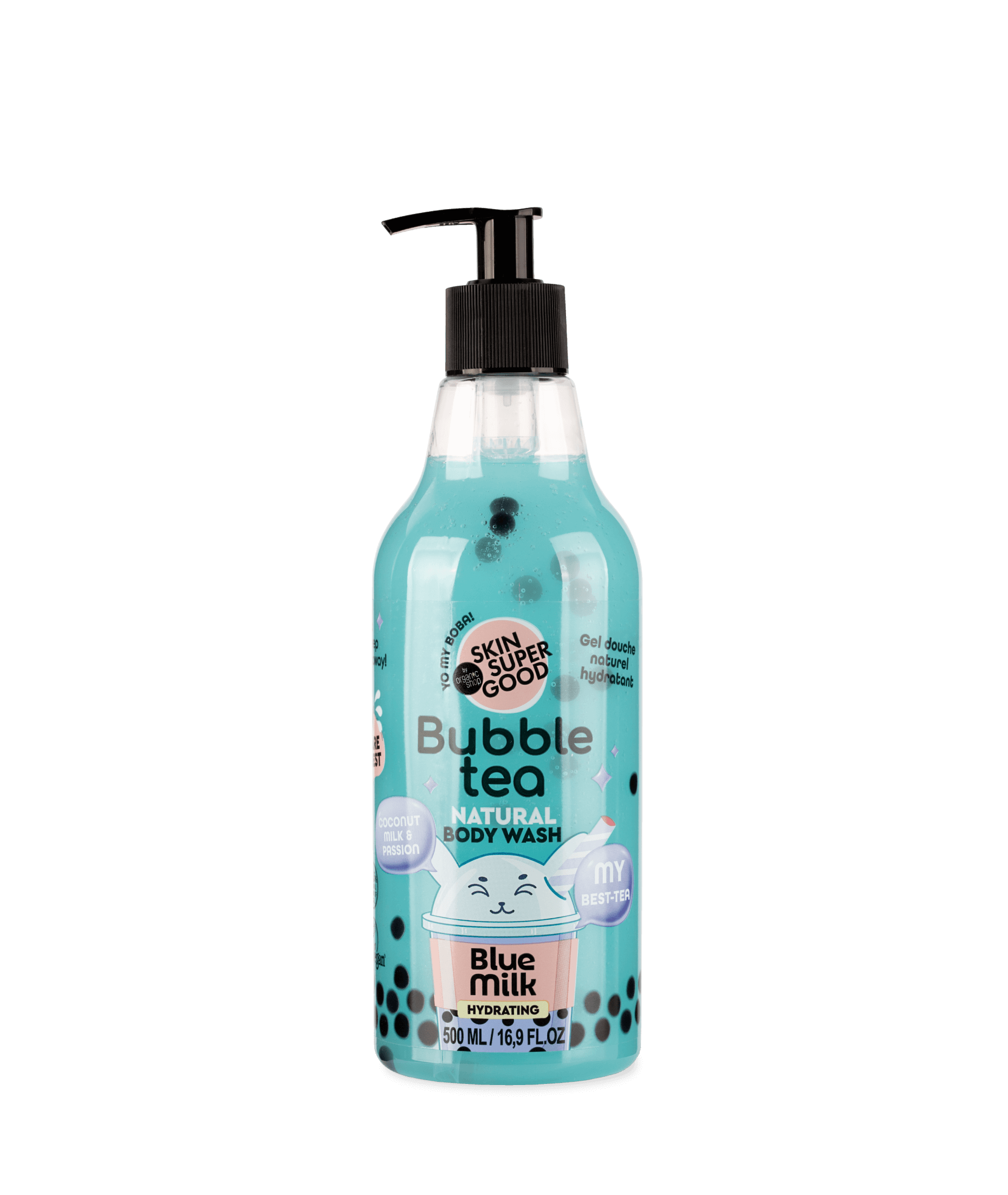 Blue Milk Hydrating Body Wash. Coconut Milk & Passion
