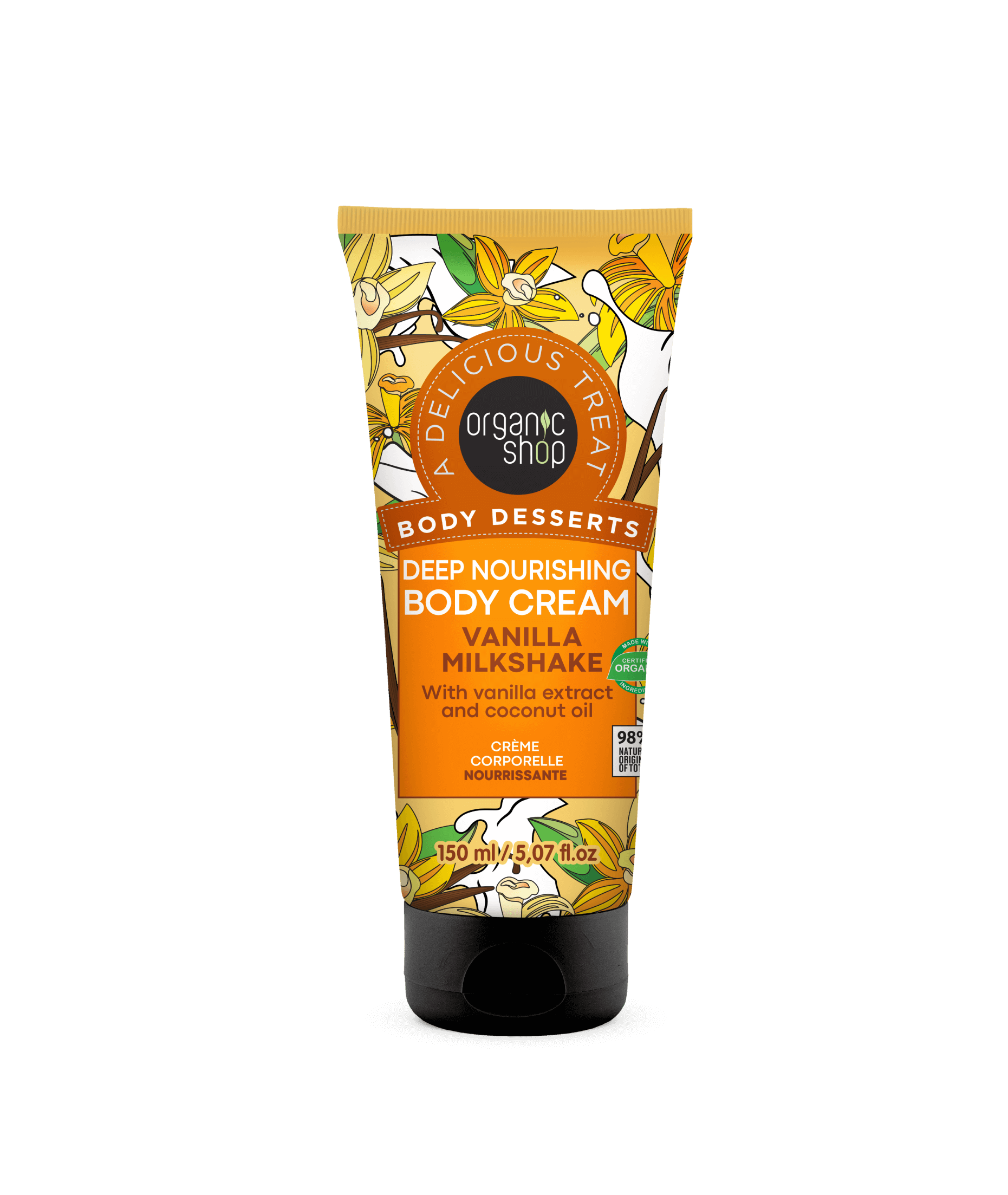 Deep Nourishing Body Cream Vanilla Milkshake