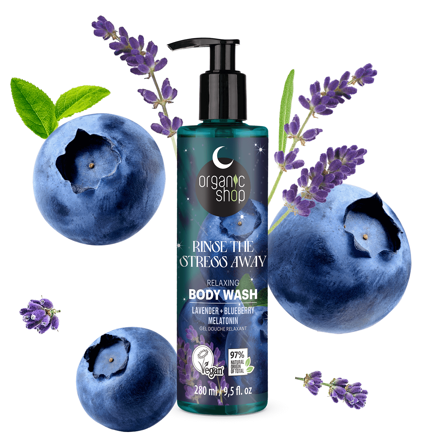 Sleeping Relaxing Body Wash Rinse The Stress Away