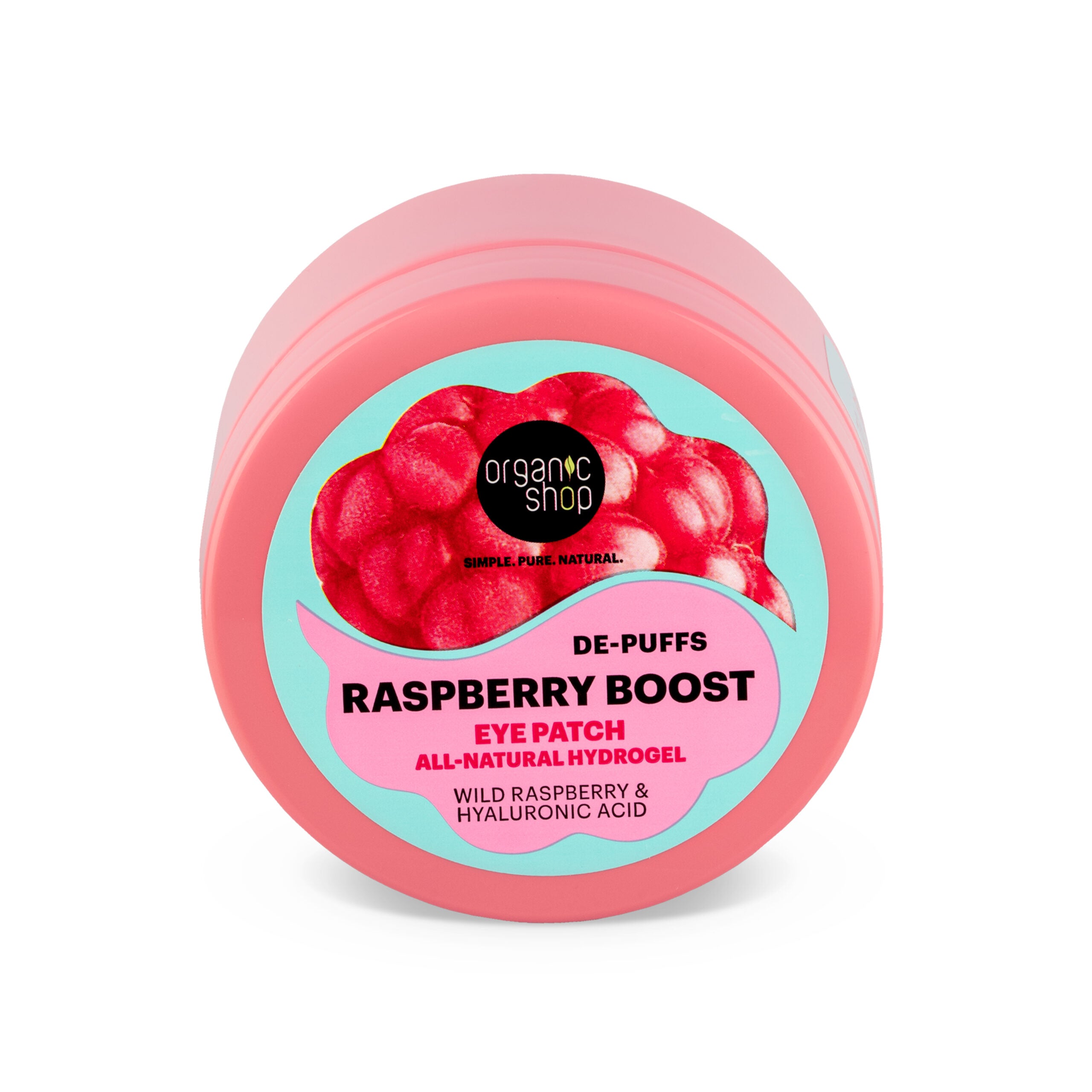 Raspberry Boost De-Puffs Natural Hydrogel Eye Patch