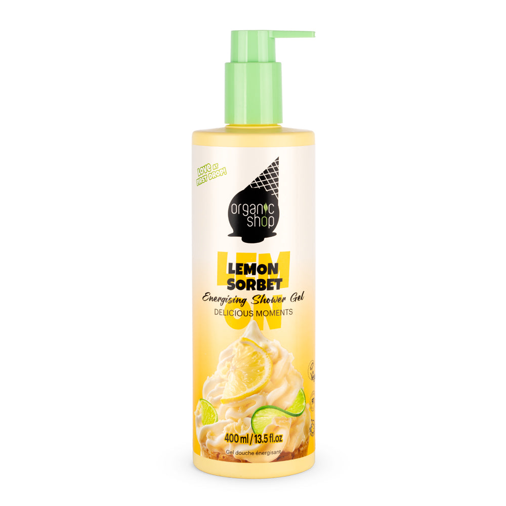 Energising Shower Gel Lemon Sorbet Delicious Moments