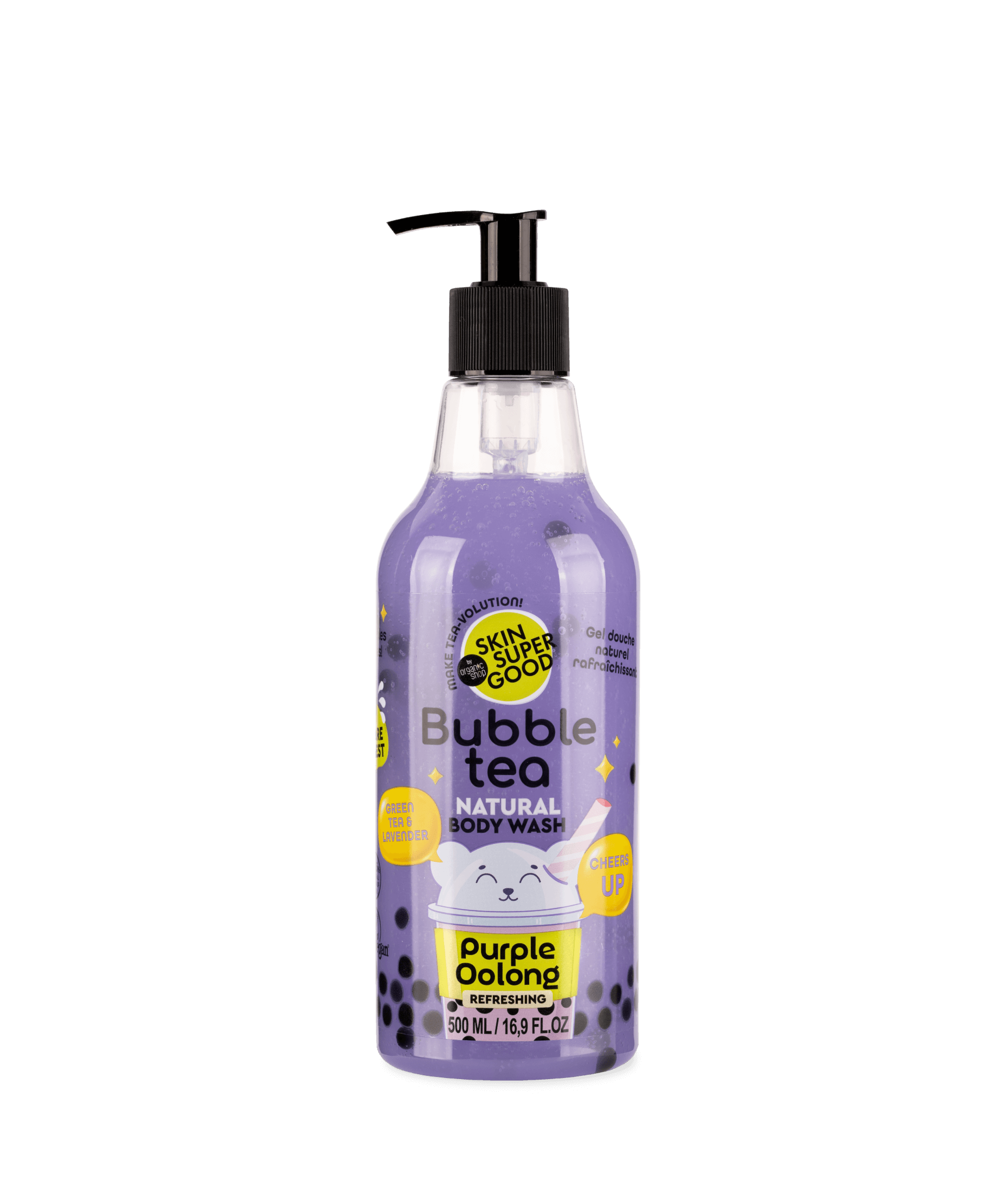 Purple Oolong Refreshing Body Wash. Green Tea & Lavender