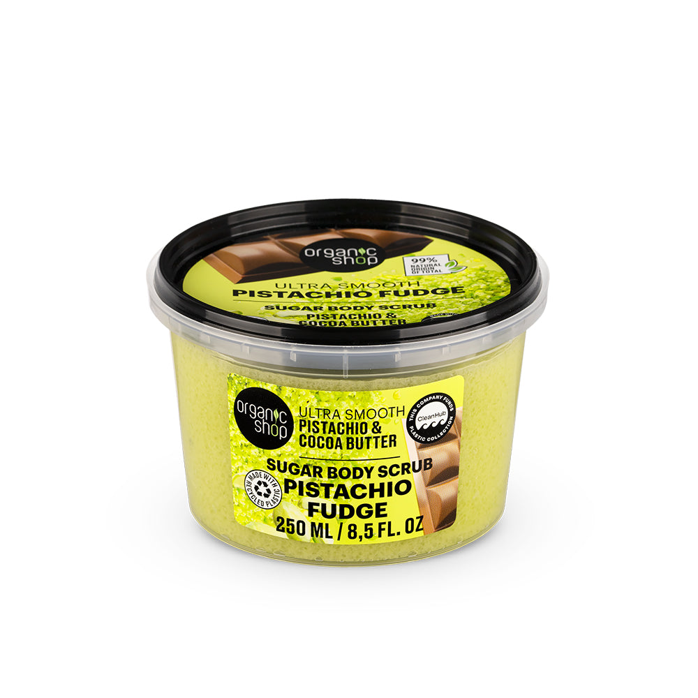 Pistachio Fudge Body Scrub Ultra Smooth. Pistachio & Cocoa