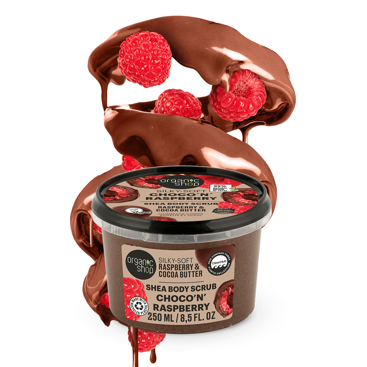 Choco & Raspberry Body Scrub Silky-Soft