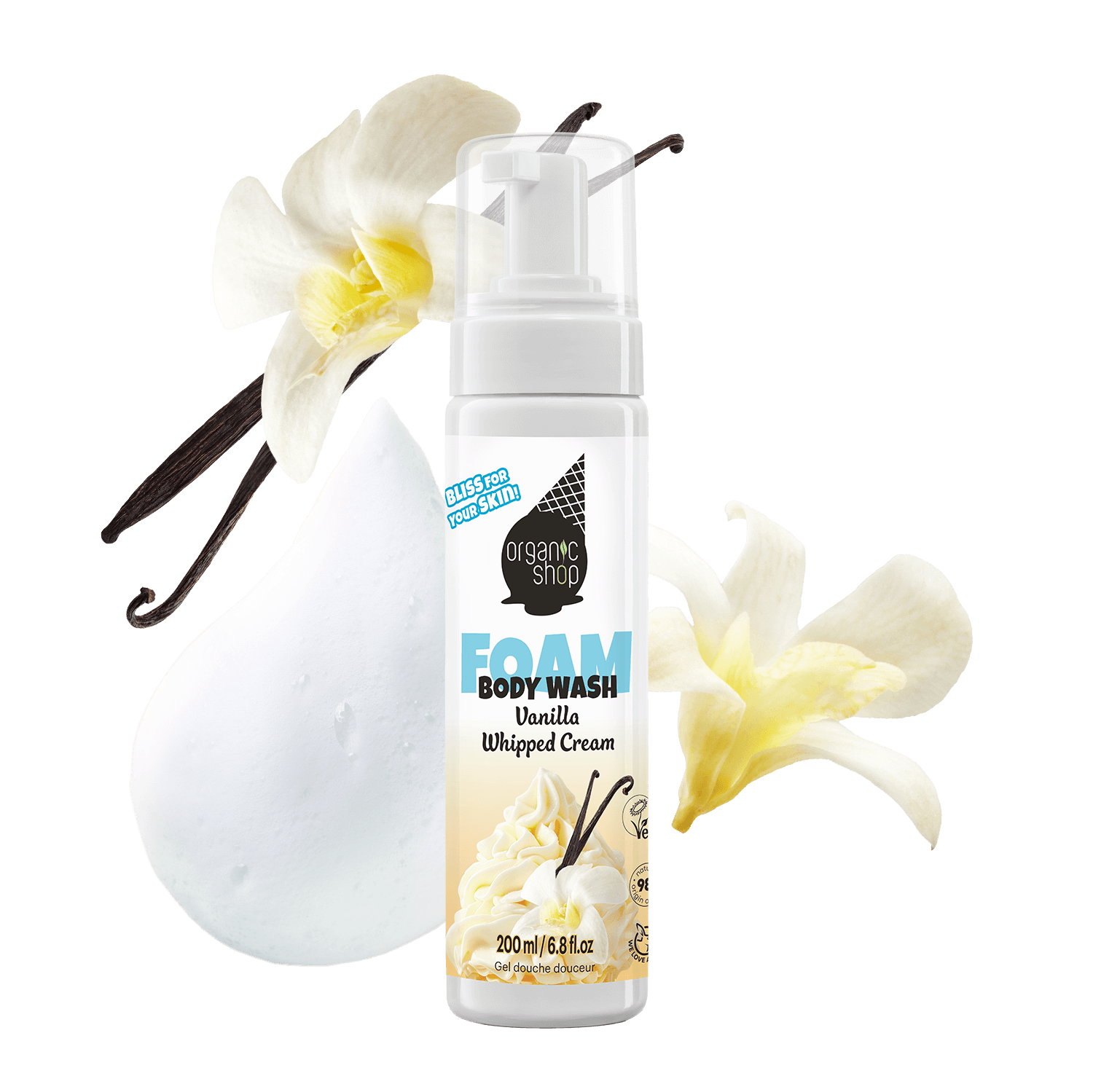 Foam Body Wash Vanilla Whipped Cream