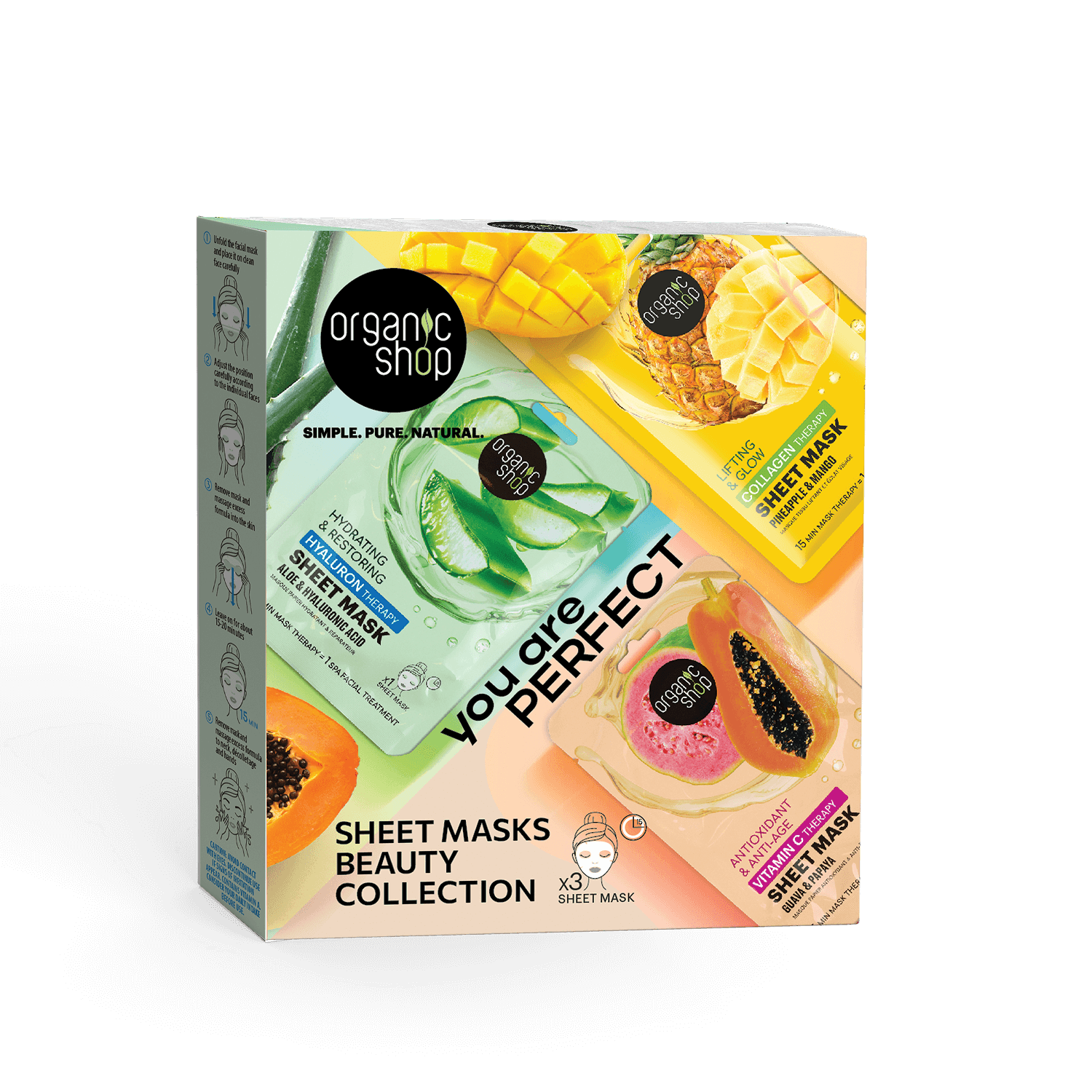 Sheet Masks Beauty Collection. You Are Perfect
