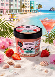 Pink Beachin' vartalonkuorinta: hehkuva iho. Mansikka