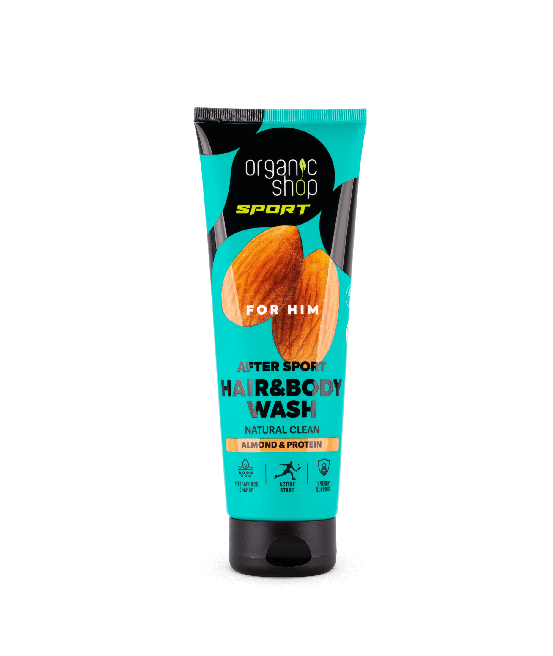 Hair & Body Wash. Natural Clean. For Him