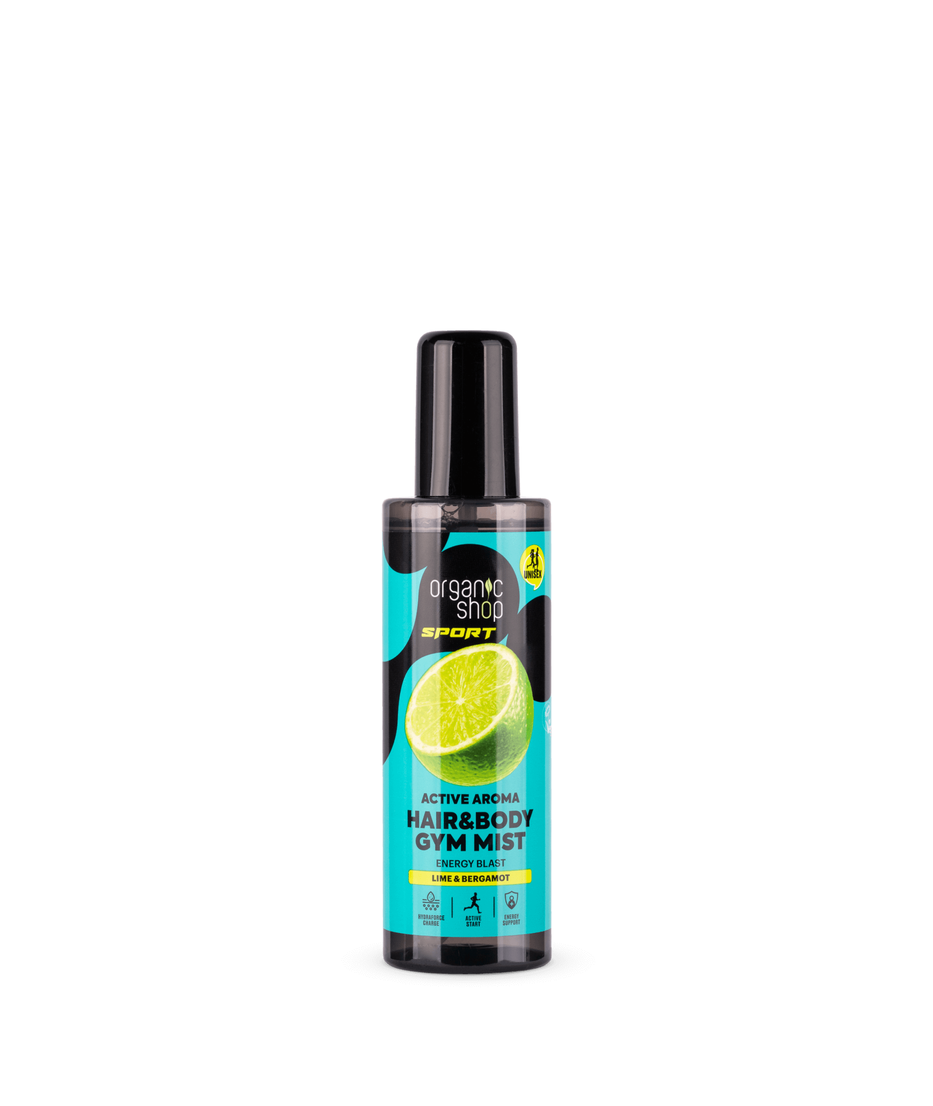 Active Aroma. Hair & Body Gym Mist. Energy Blast