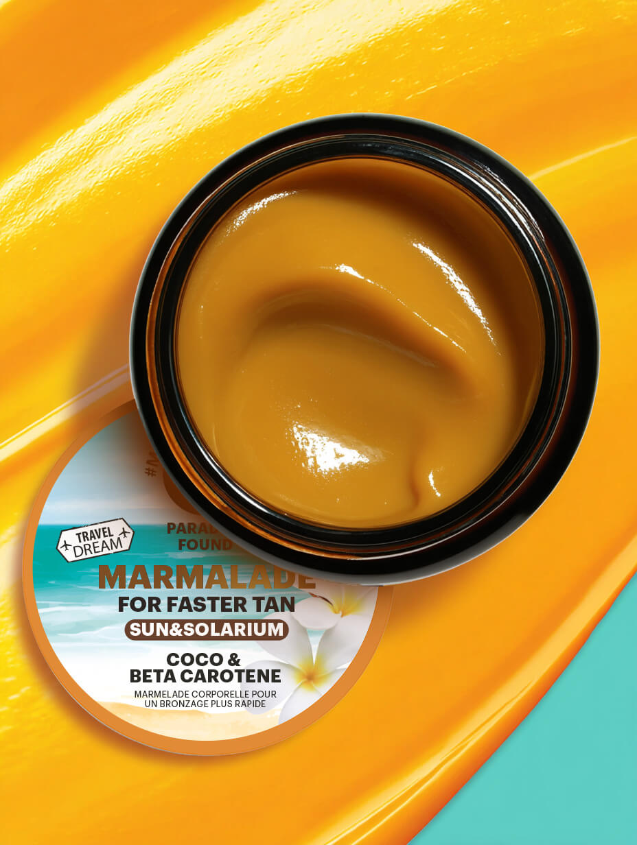 Body Marmalade For Faster Tan. Coco & Beta Carothene