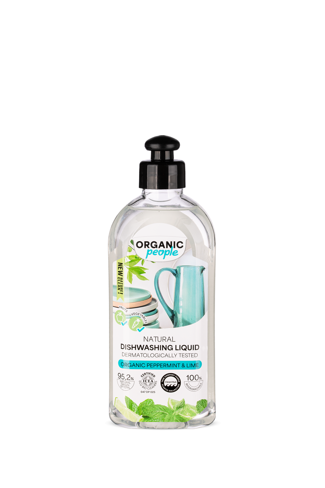 Organic People. Dishwashing Liquid Peppermint & Lime