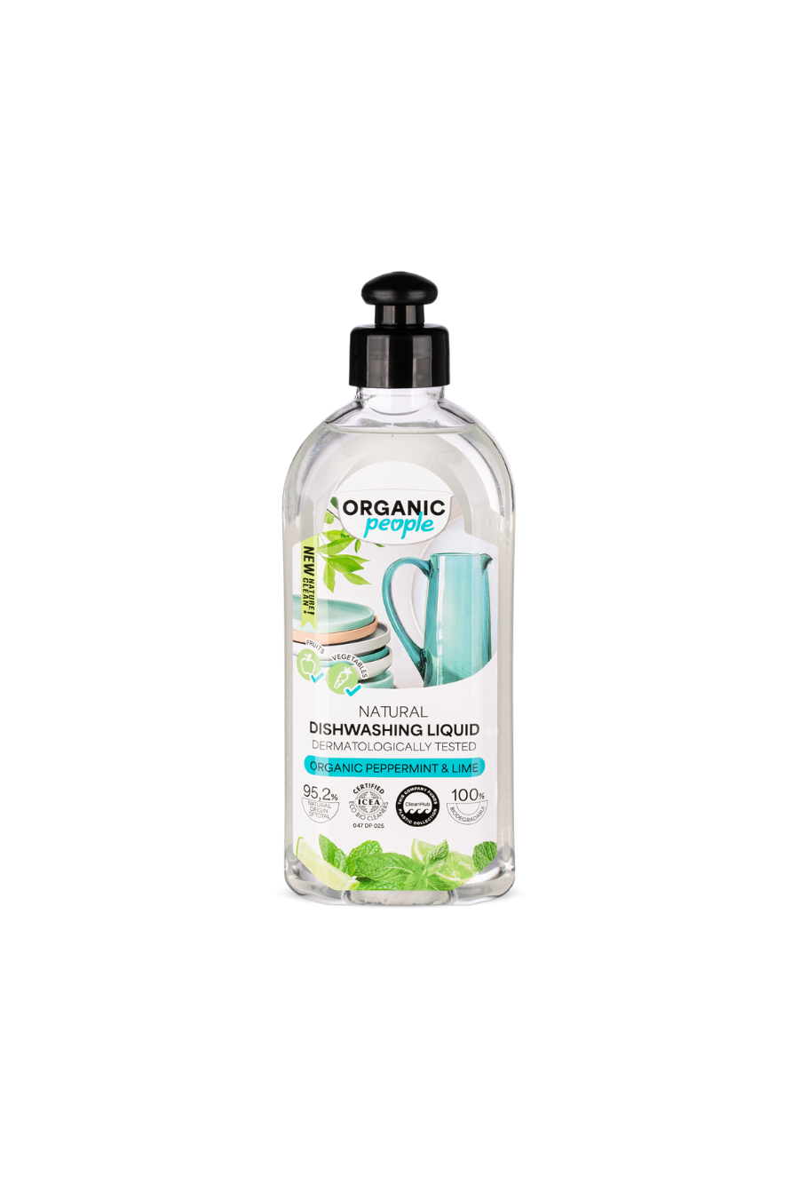 Organic People. Dishwashing Liquid Peppermint & Lime