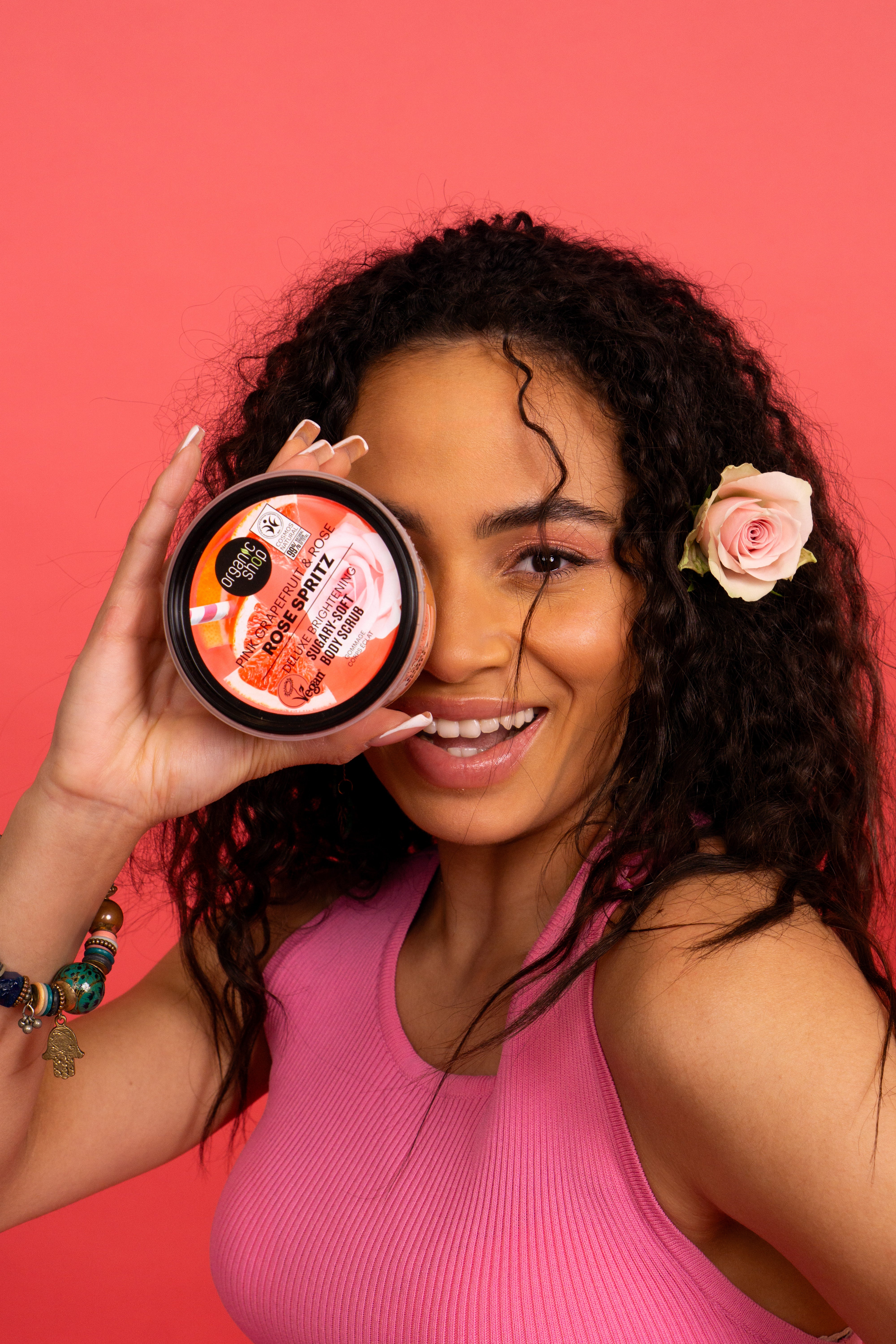 Rose Spritz Body Scrub Deluxe Brightening