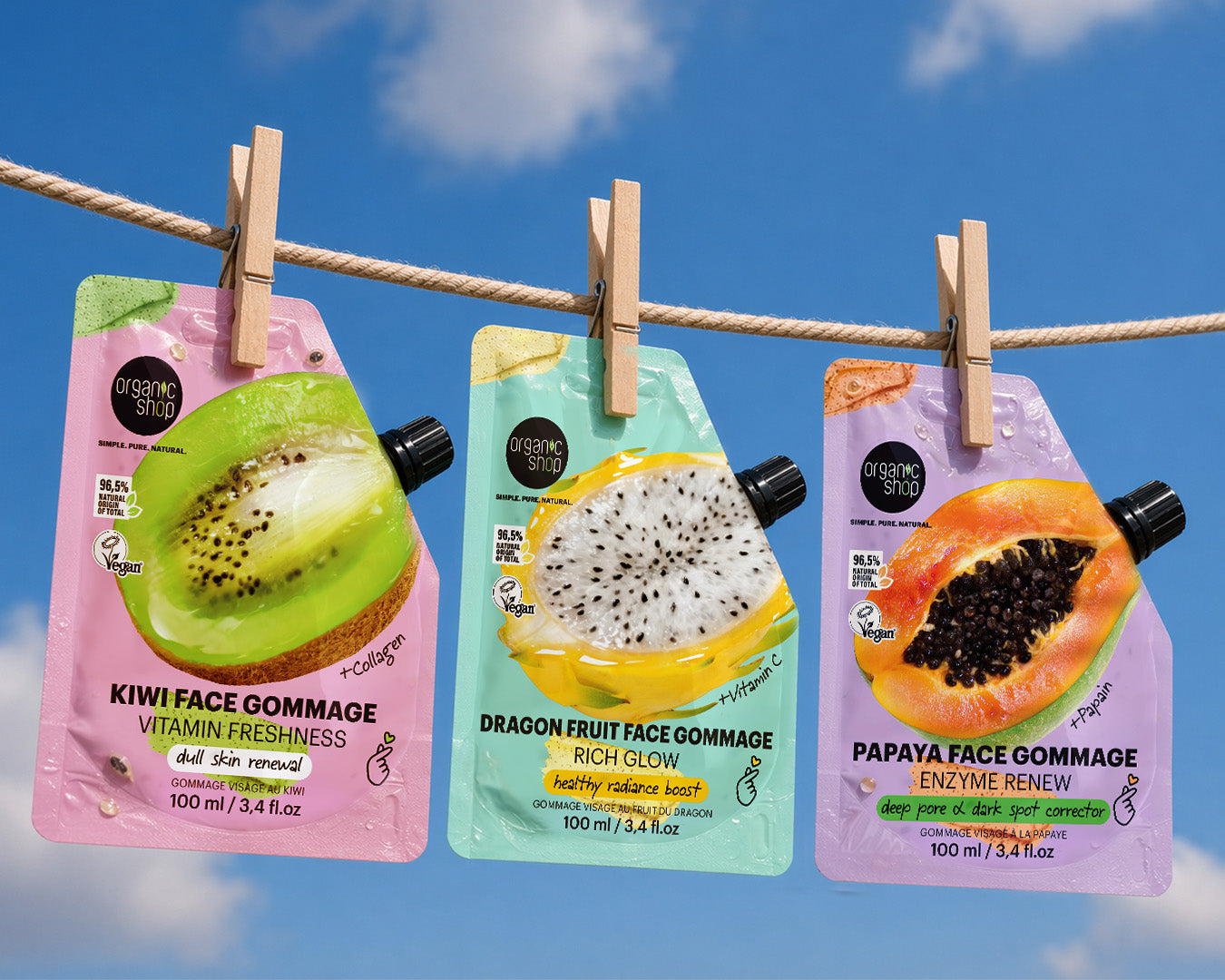 Kiwi Face Gommage Vitamin Freshness