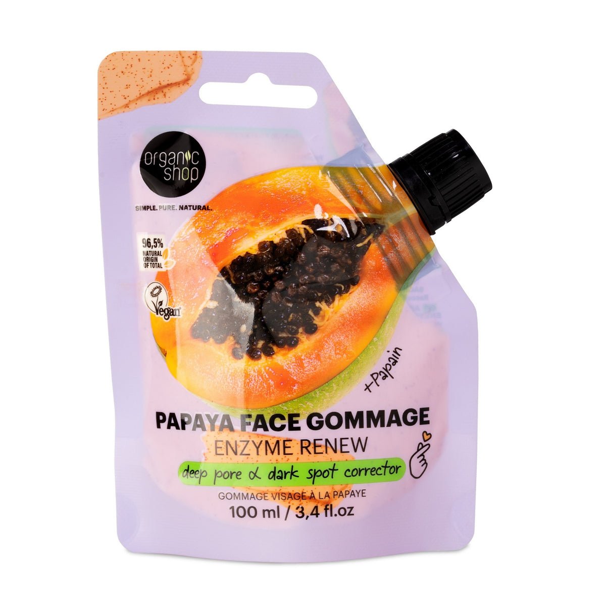 Papaya Face Gommage -entsyymiuudistaja