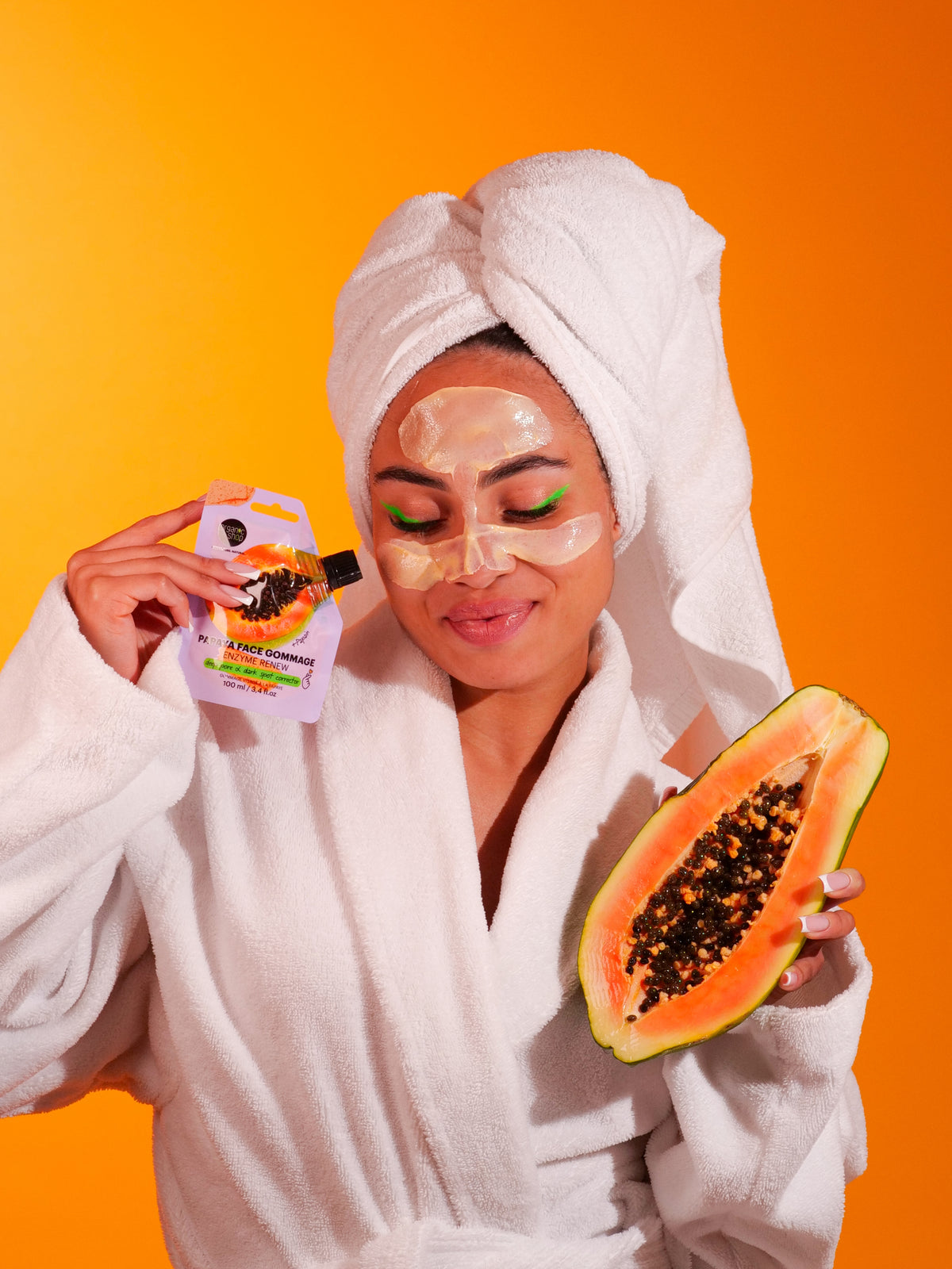 Papaya Face Gommage -entsyymiuudistaja