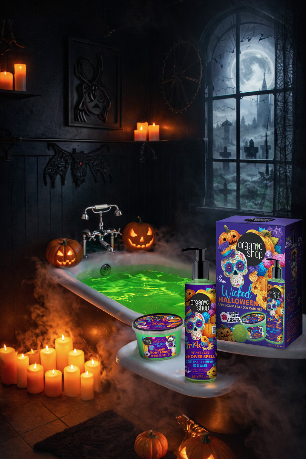 Wicked Halloween Apple-Cadabra Body Care Set