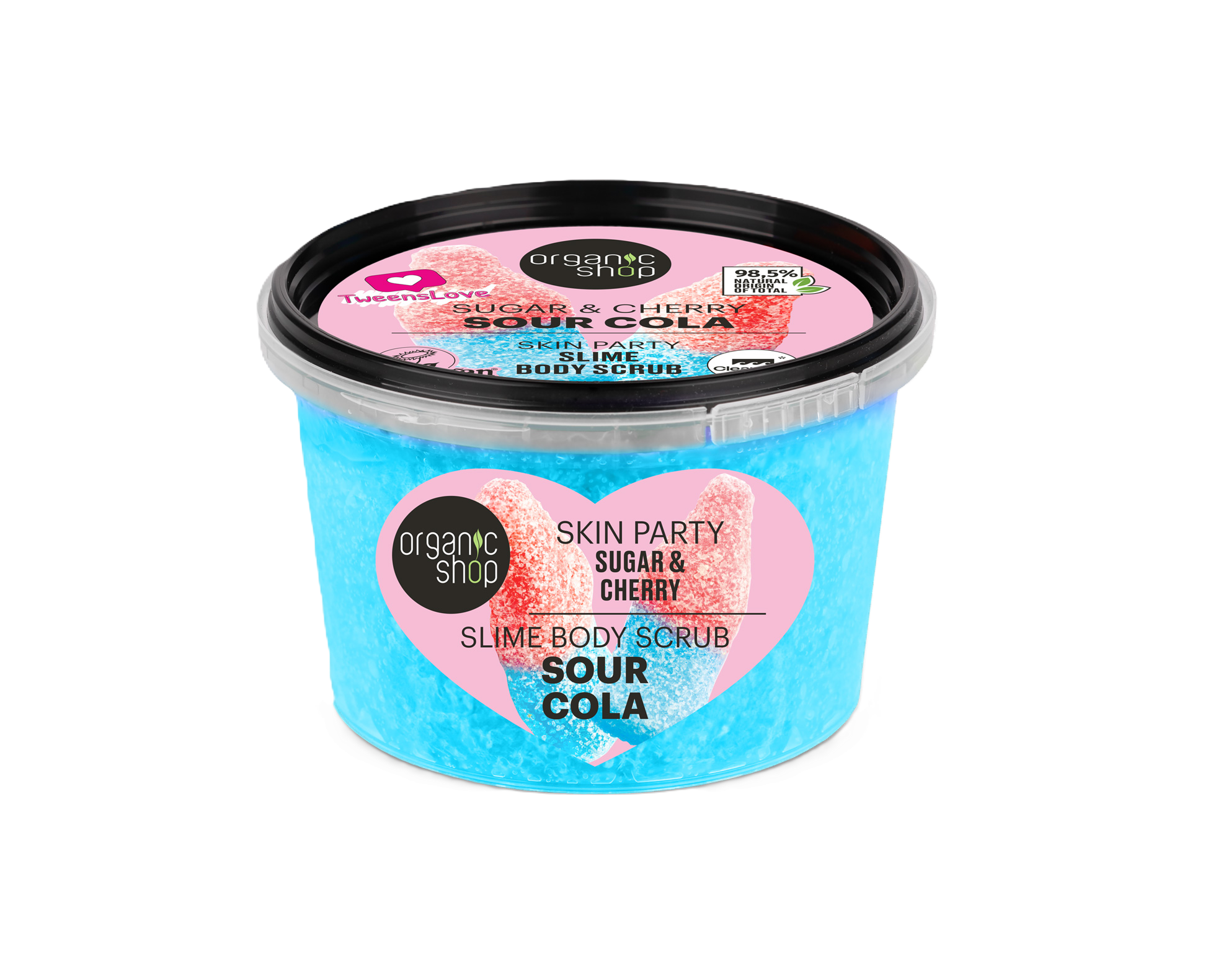 Sour Cola Slime Body Scrub Skin Party