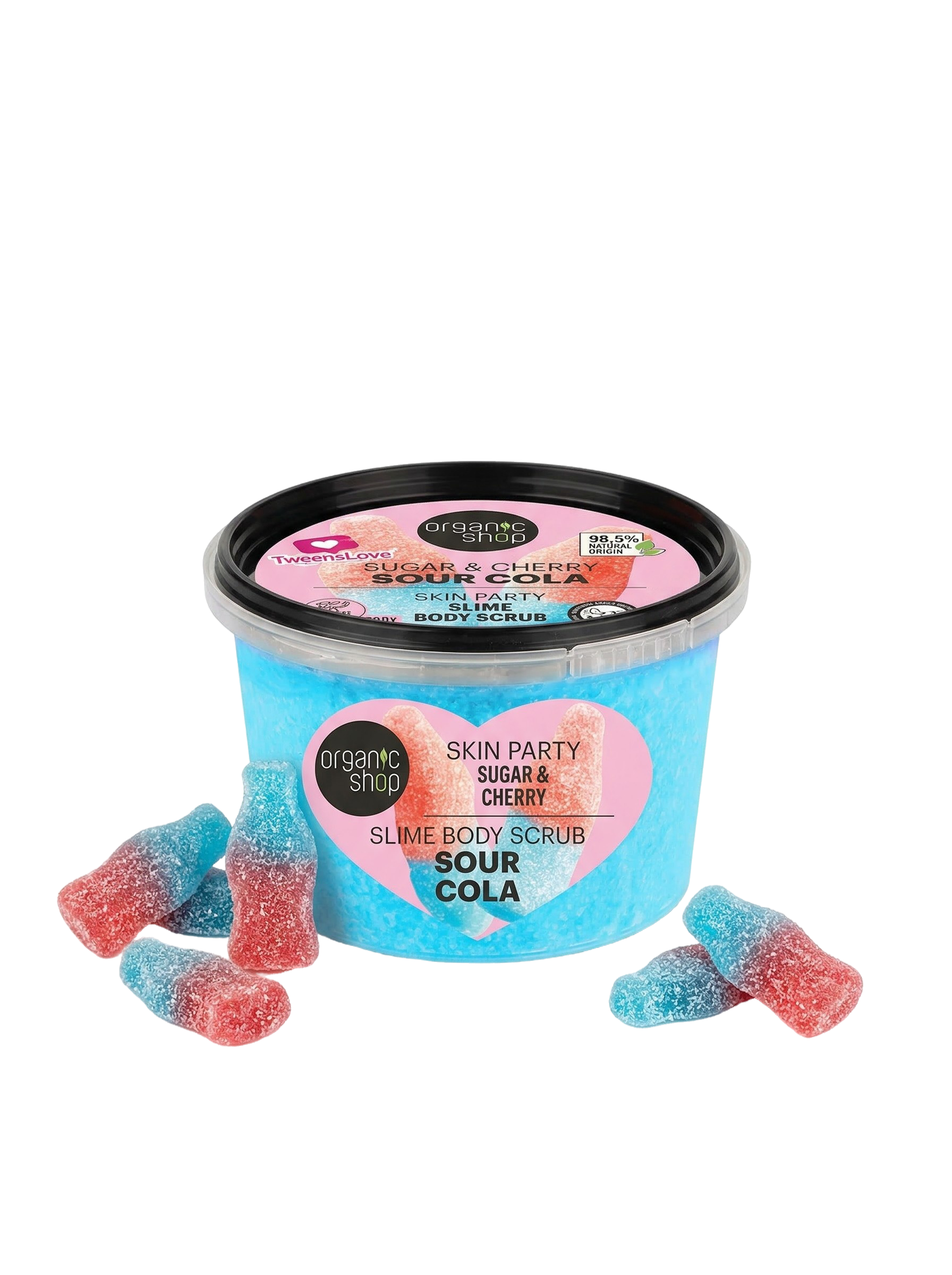 Sour Cola Slime Body Scrub Skin Party
