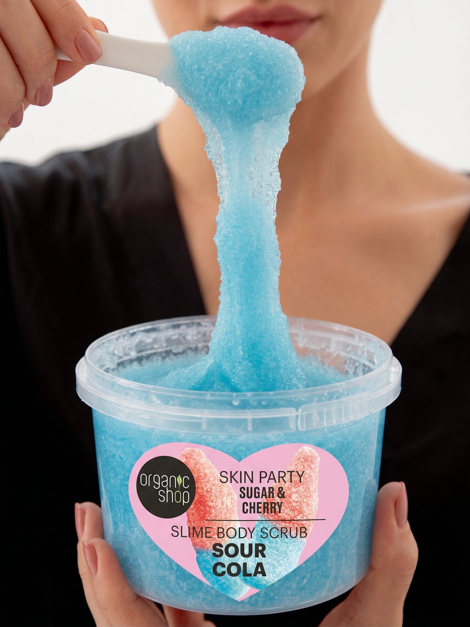 Sour Cola Slime Body Scrub Skin Party