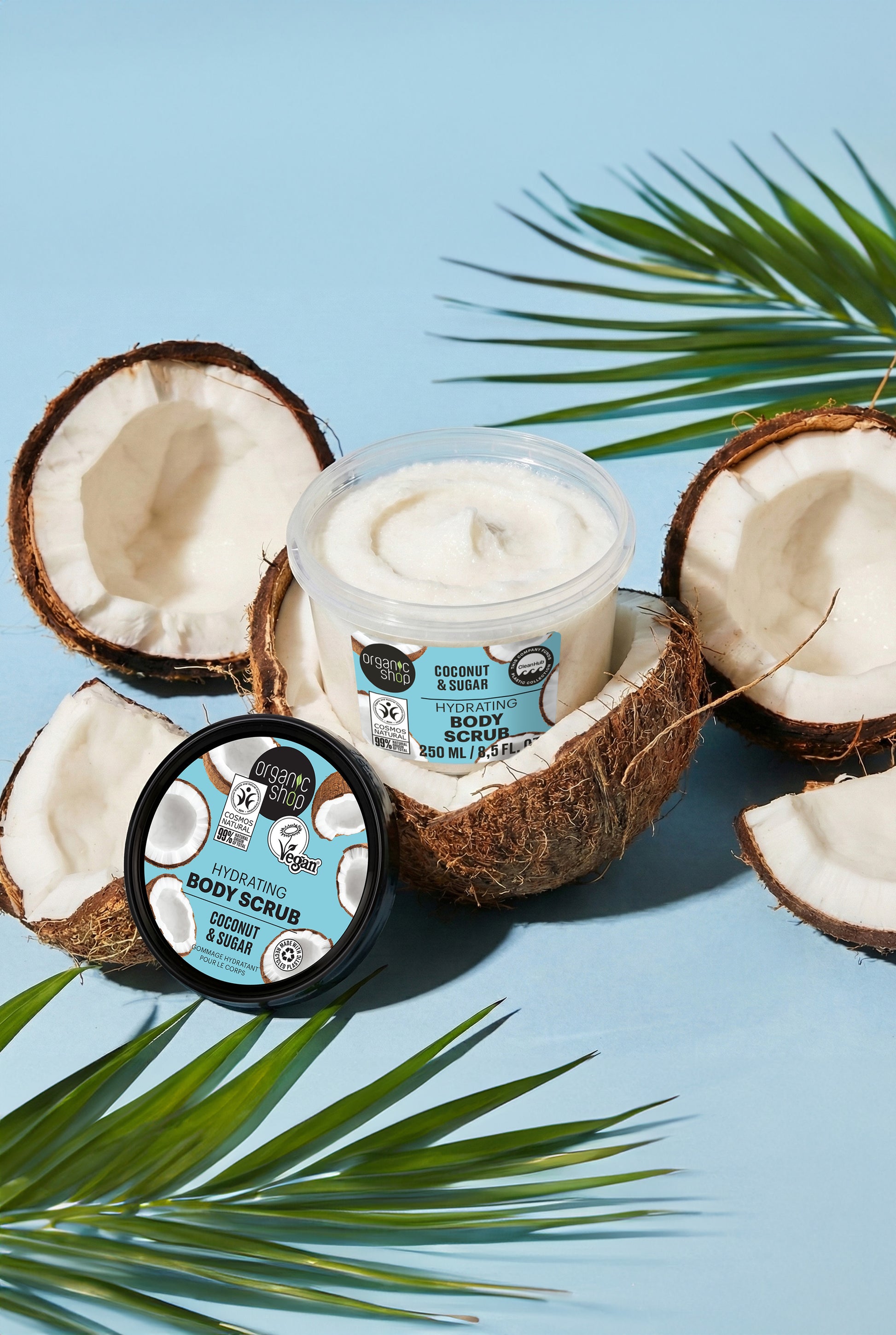 coconut palm sugar scrub Hydrating Body Scrub Coconut