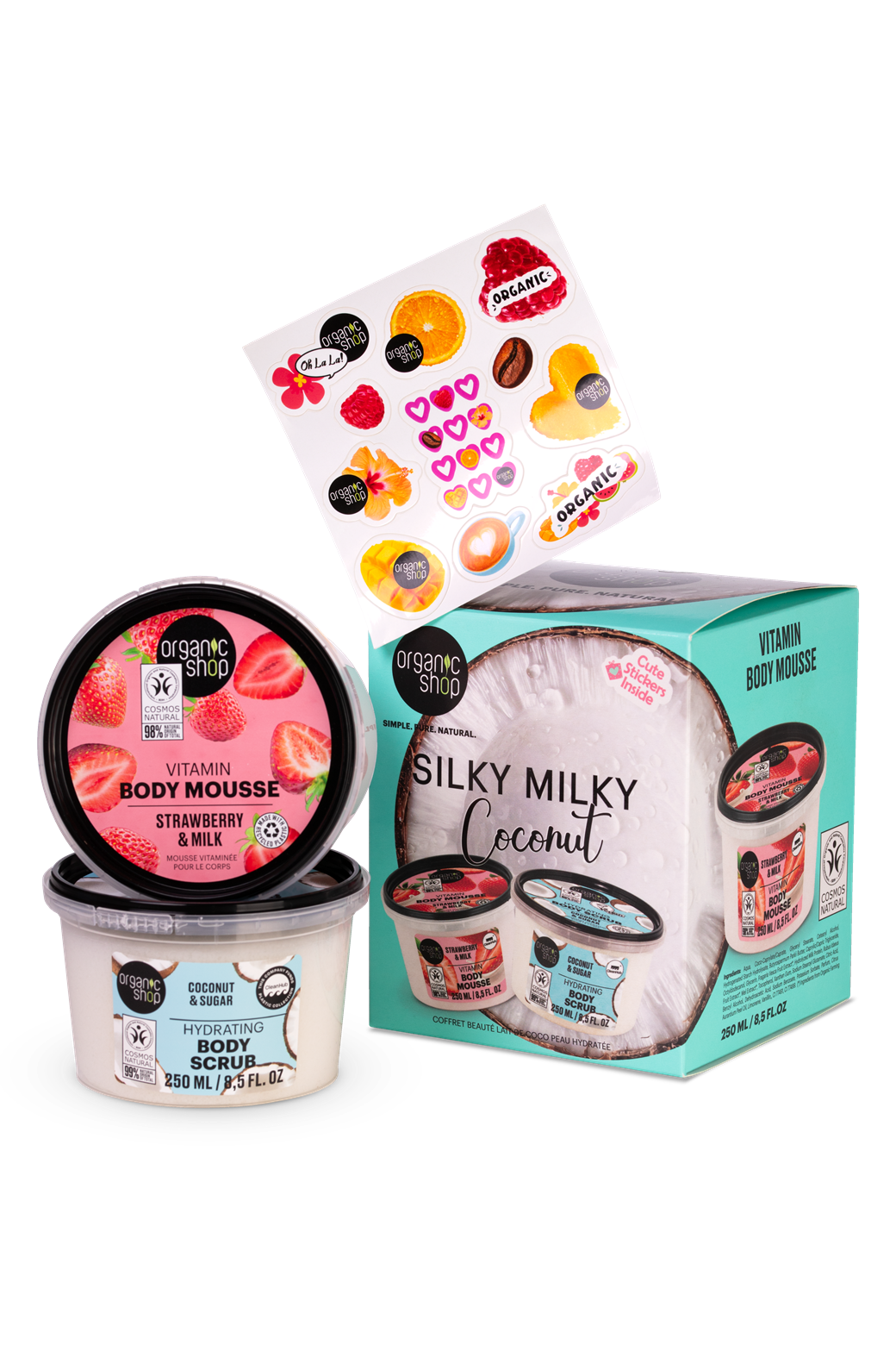Silky Milky Coconut Beauty Set