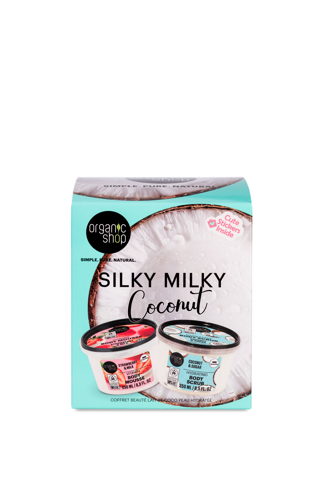 Silky Milky Coconut Beauty Set