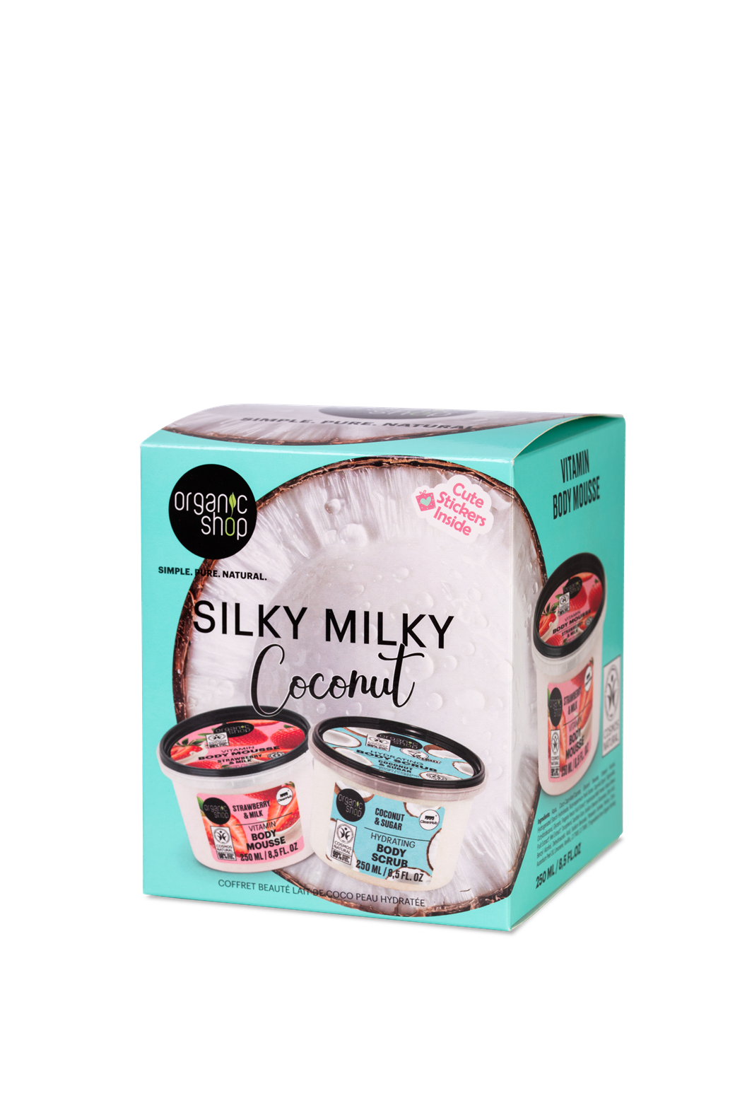 Silky Milky Coconut Beauty Set