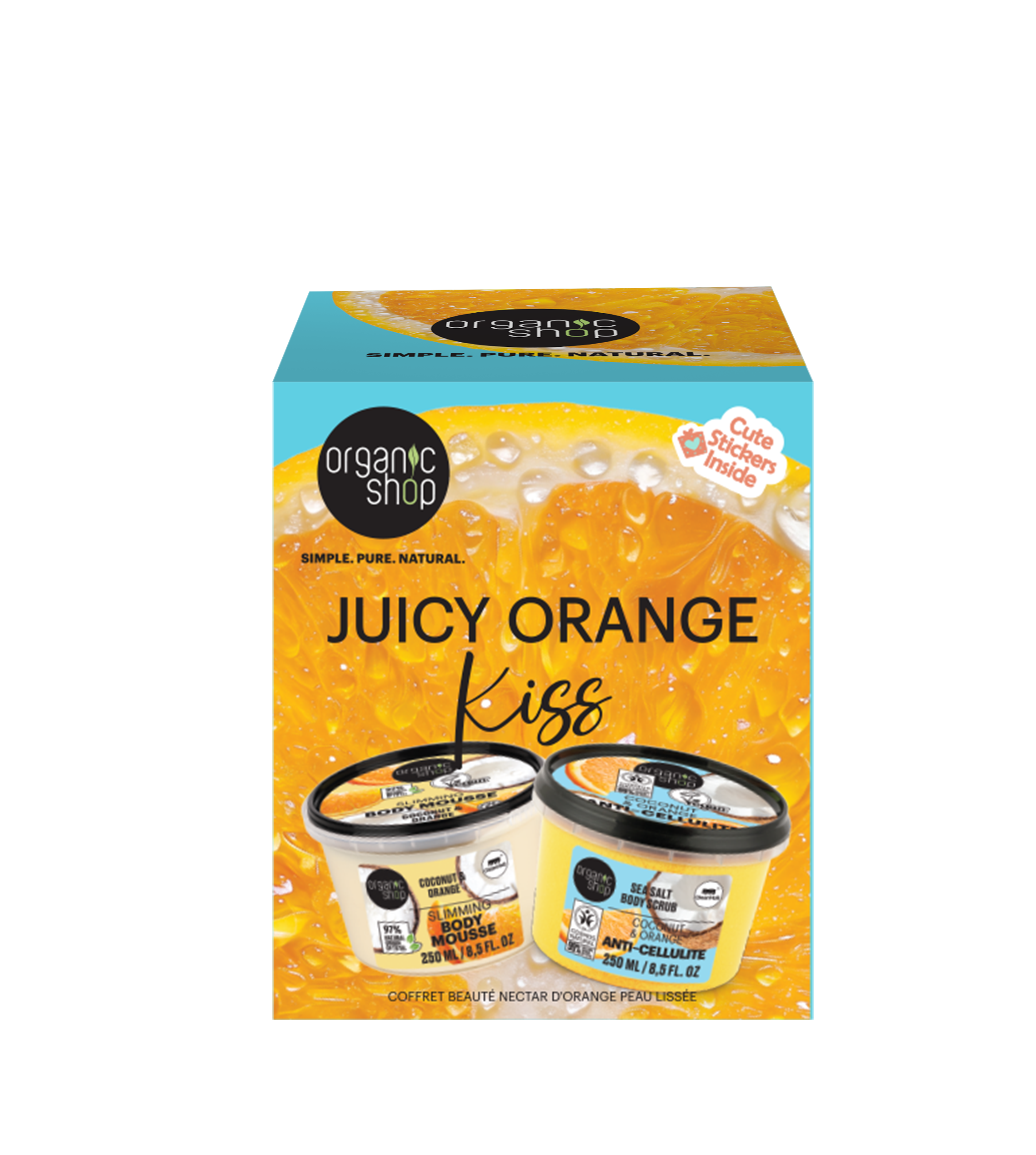 Juicy Orange Kiss Beauty Set