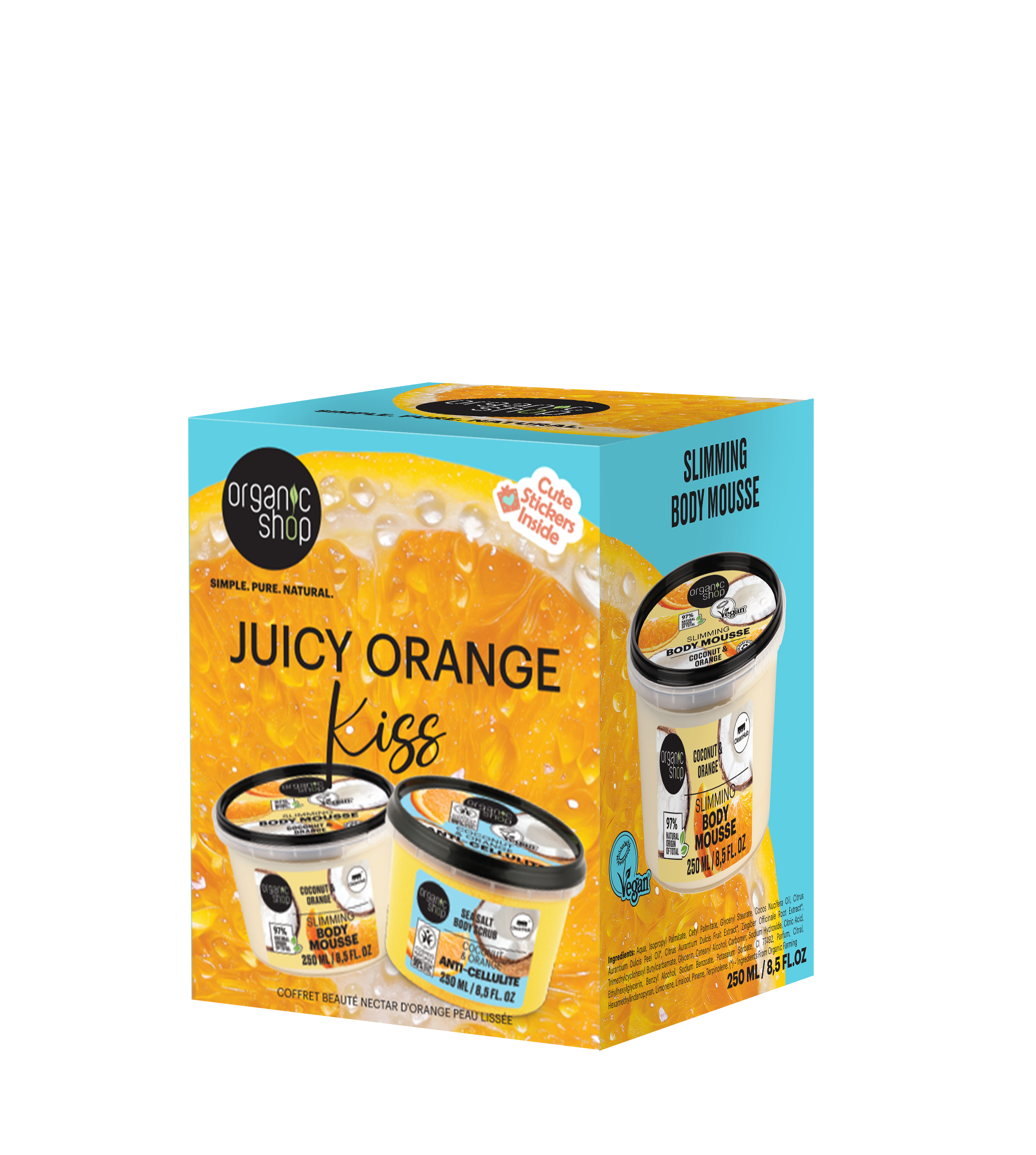 Juicy Orange Kiss Beauty Set