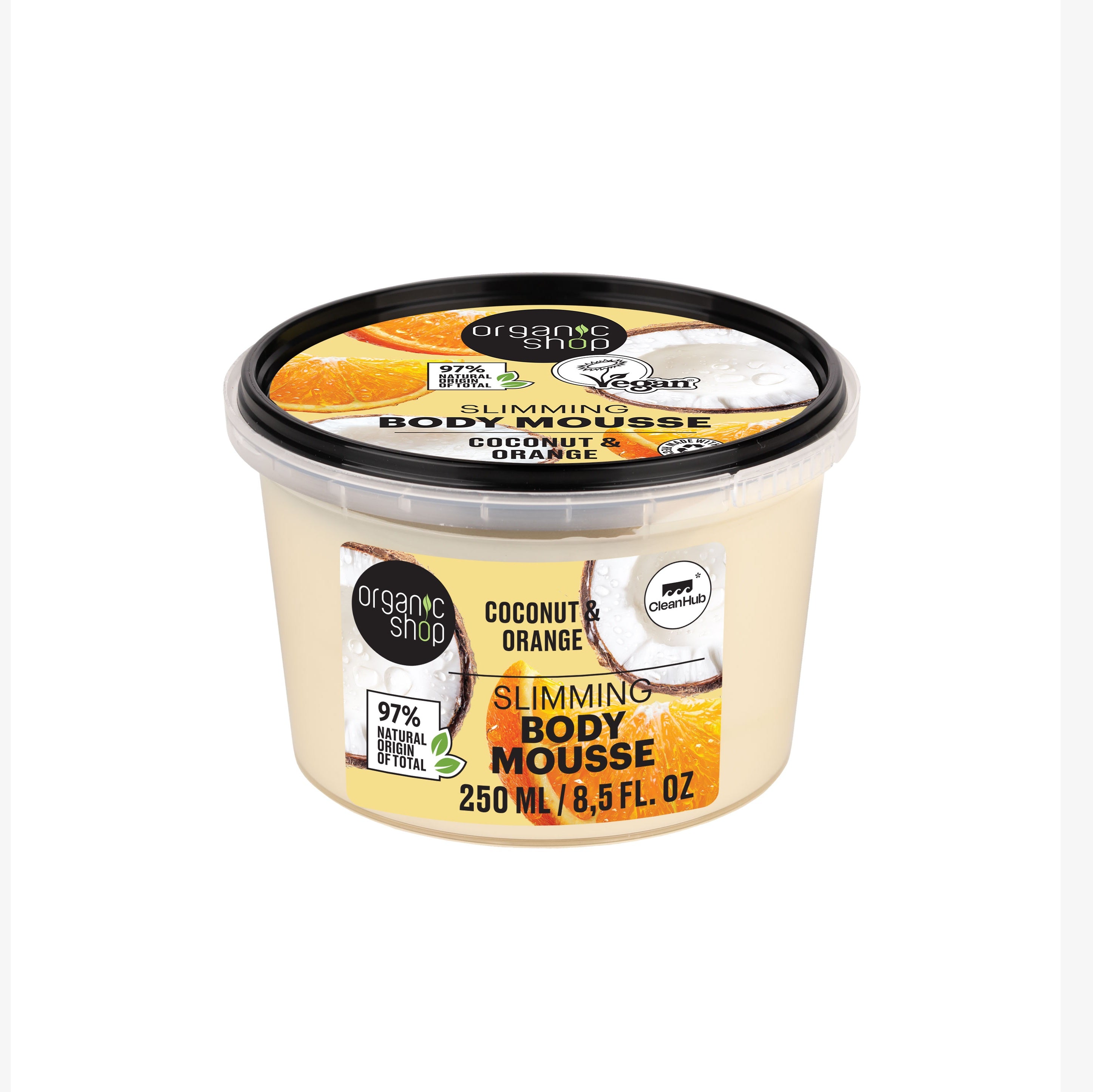 Slimming Body Mousse. Coconut & Orange