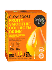 Food Supplement GLOW BOOST Fruity Smoothie Collagen Drink