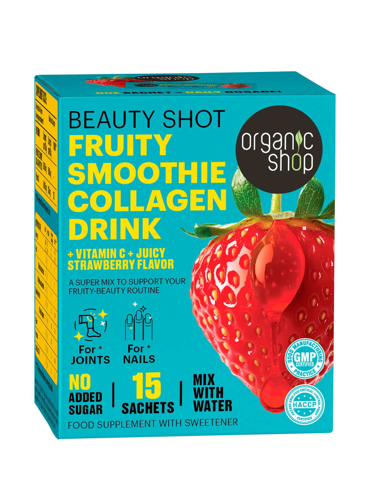 Food Supplement BEAUTY SHOT Fruity Smoothie Collagen Drink