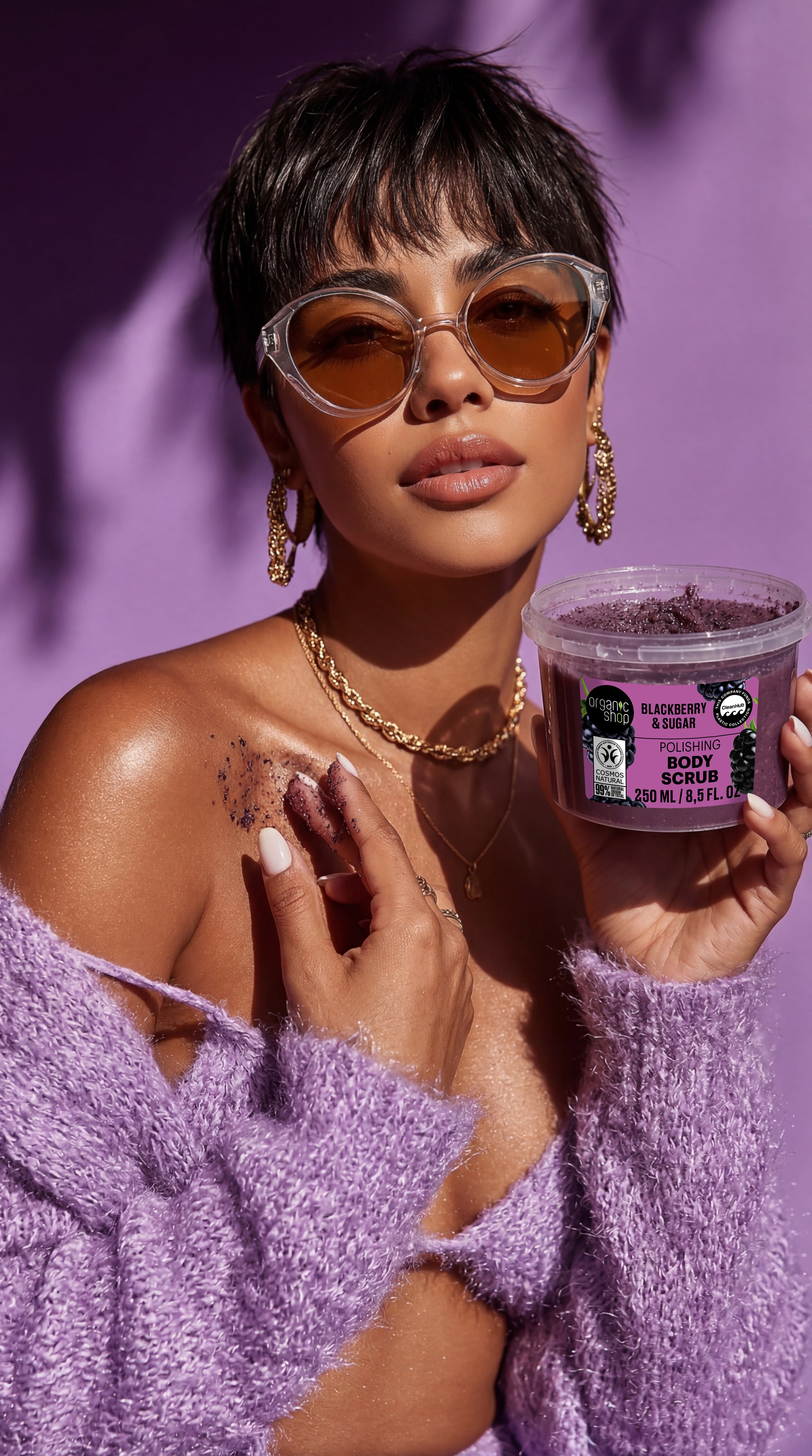 Polishing Body Scrub Blackberry