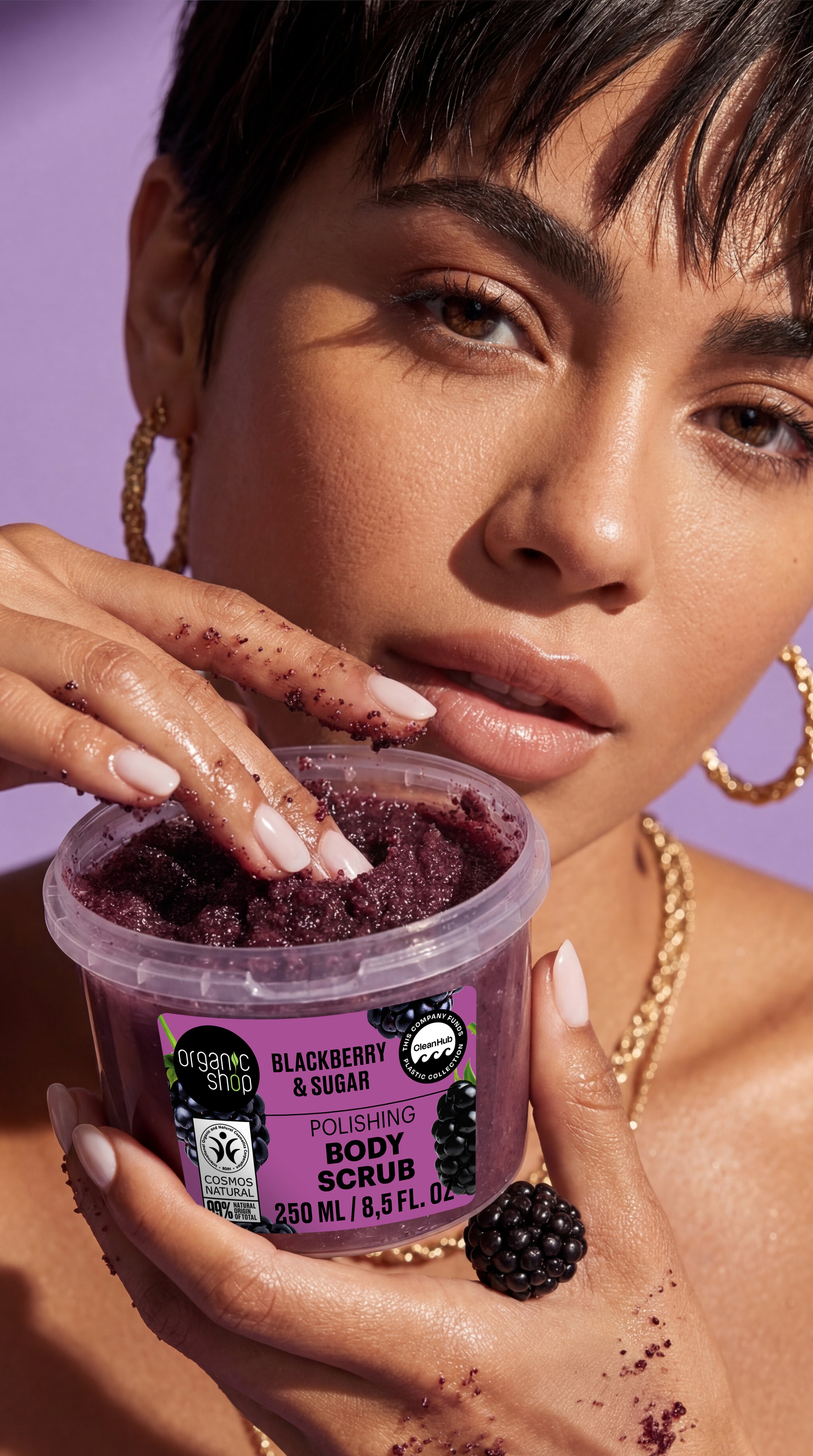 Polishing Body Scrub Blackberry