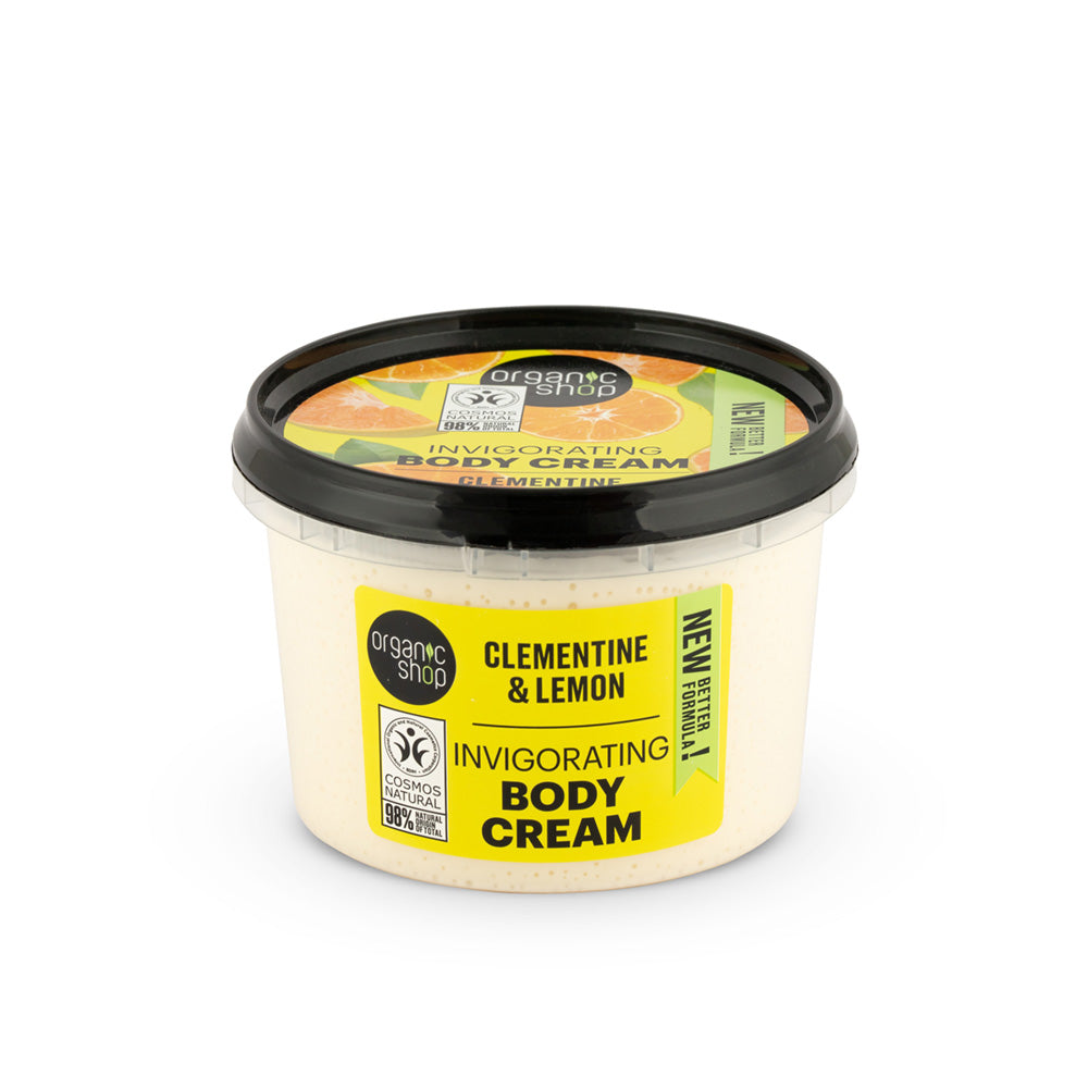 Invigorating Body Cream Clementine & Lemon