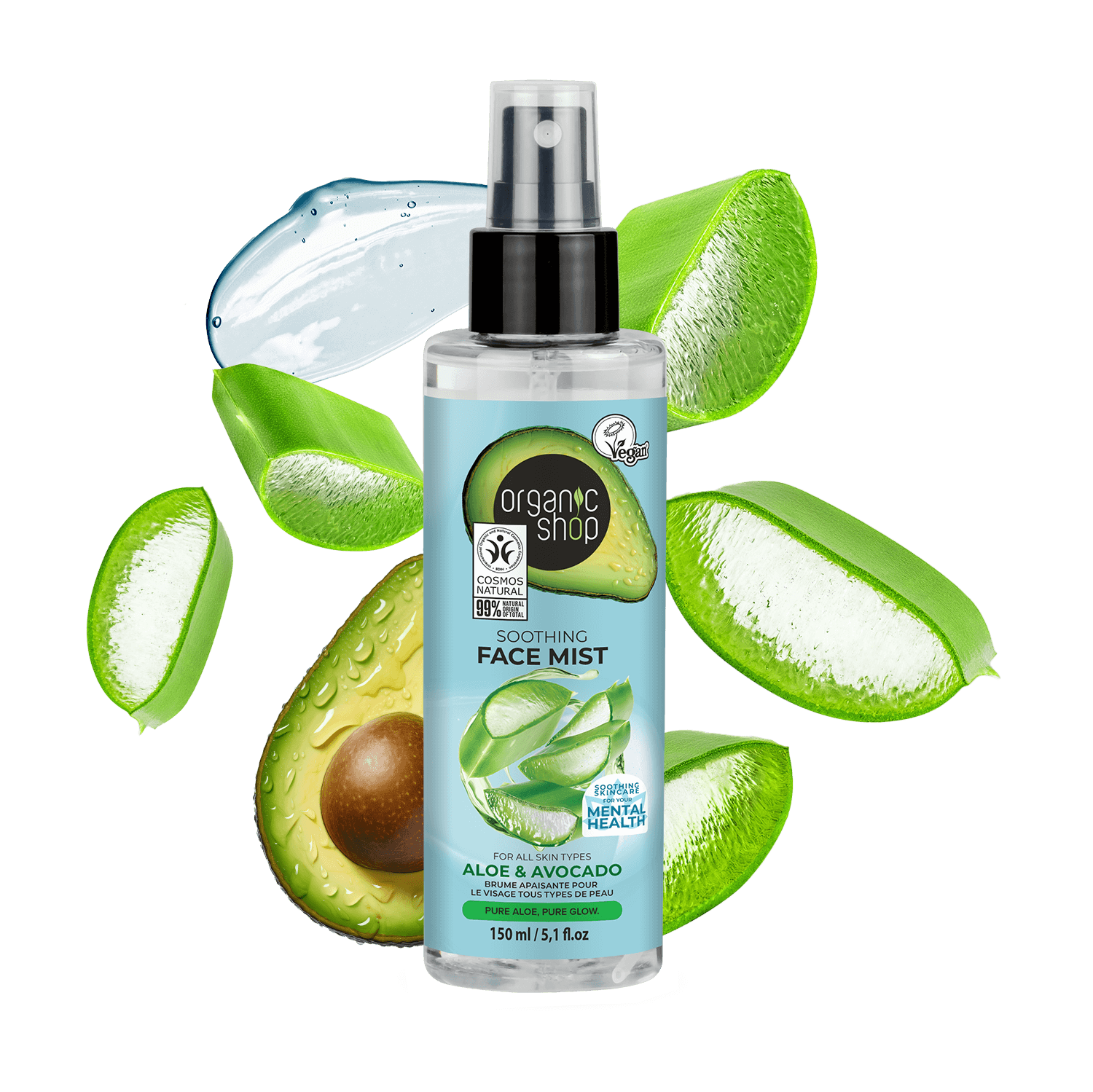 Soothing Face Mist For All Skin Types Avocado & Aloe