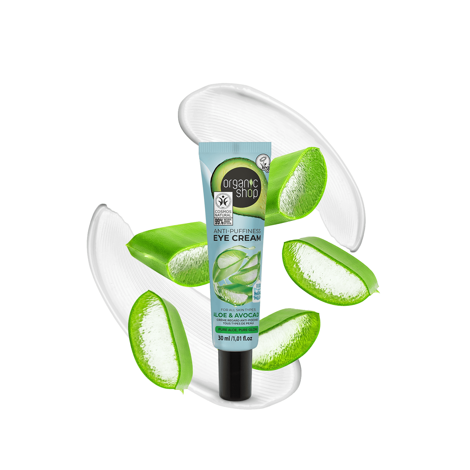 Anti-puffiness Eye Cream for all skin types Avocado and Aloe