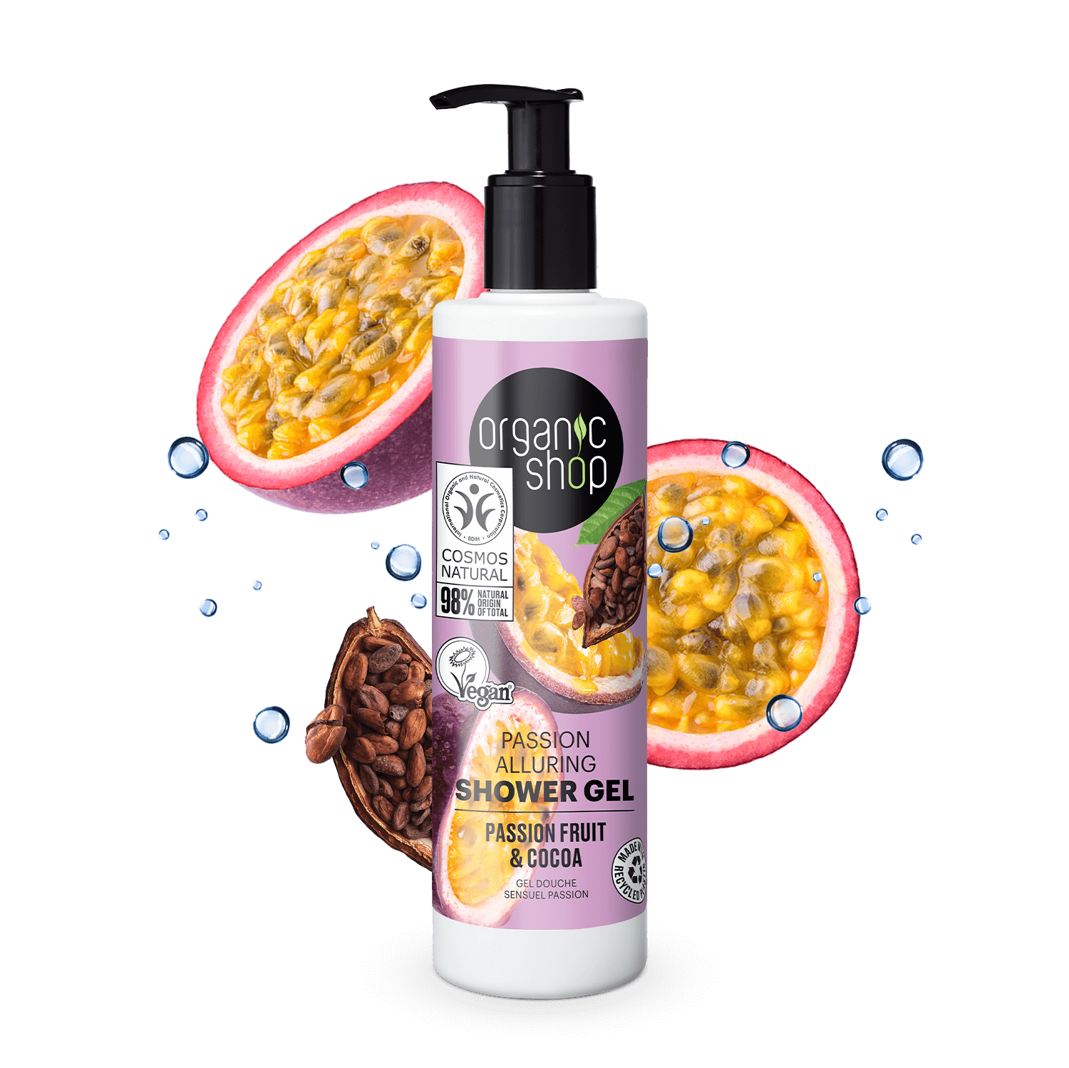 Passion Alluring Shower Gel Passion Fruit & Cocoa