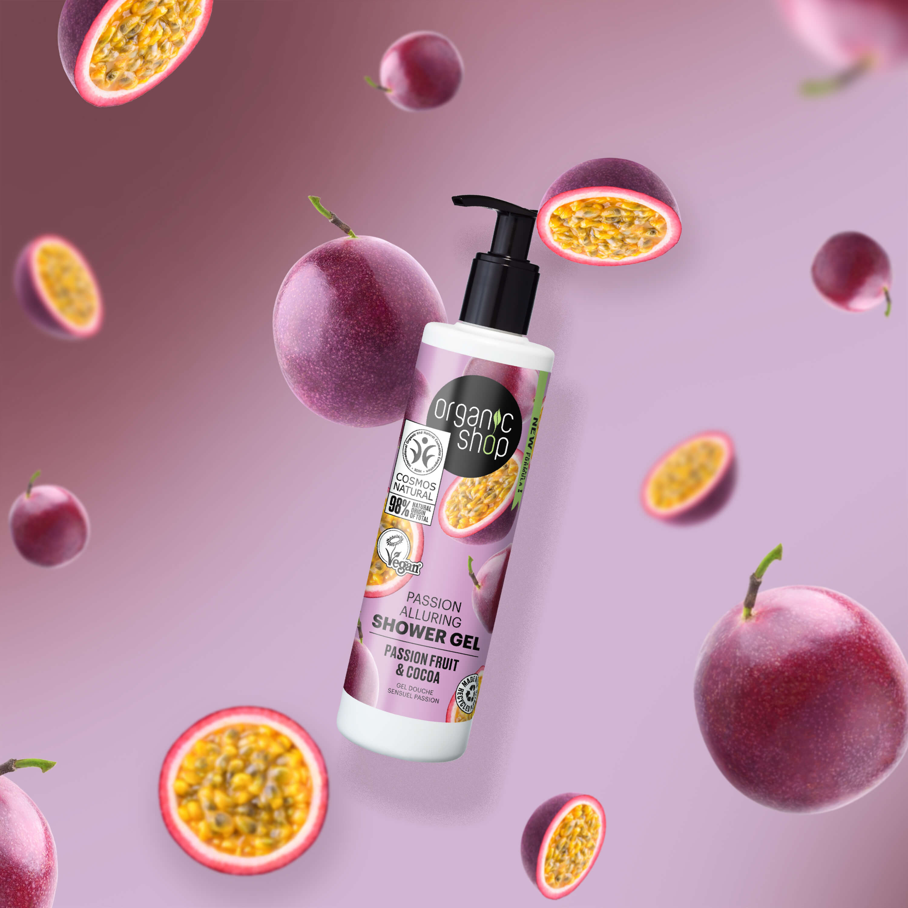 Passion Alluring Shower Gel Passion Fruit & Cocoa