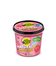 Natural Body Scrub, Lychee Bubble Gum