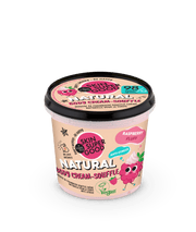 Natural Body Cream-Souffle, Raspberry Fluff