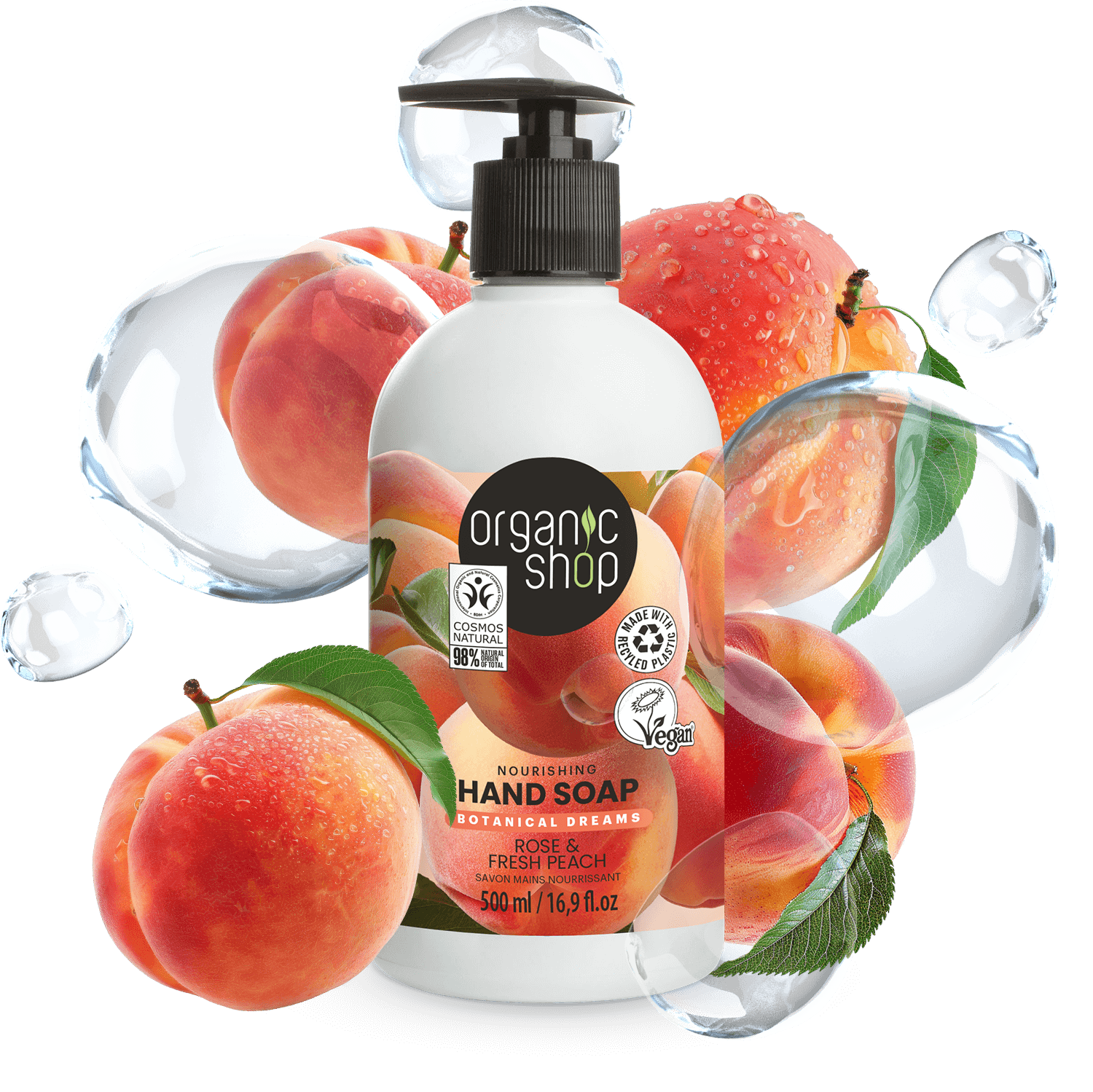 Nourishing Hand Soap Rose & Peach